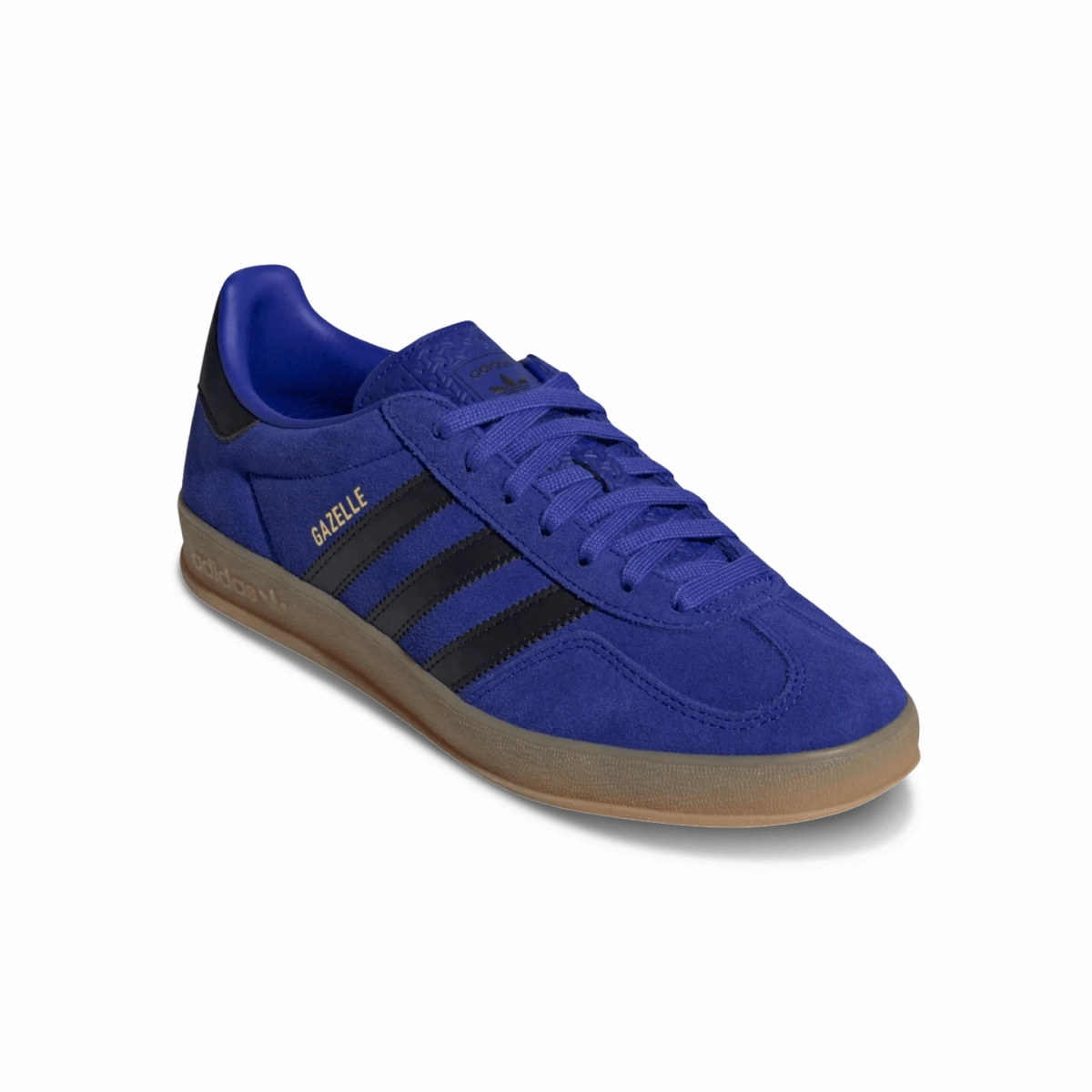 Breathable mesh construction Adidas Men's Gazelle Indoor Blue/Black