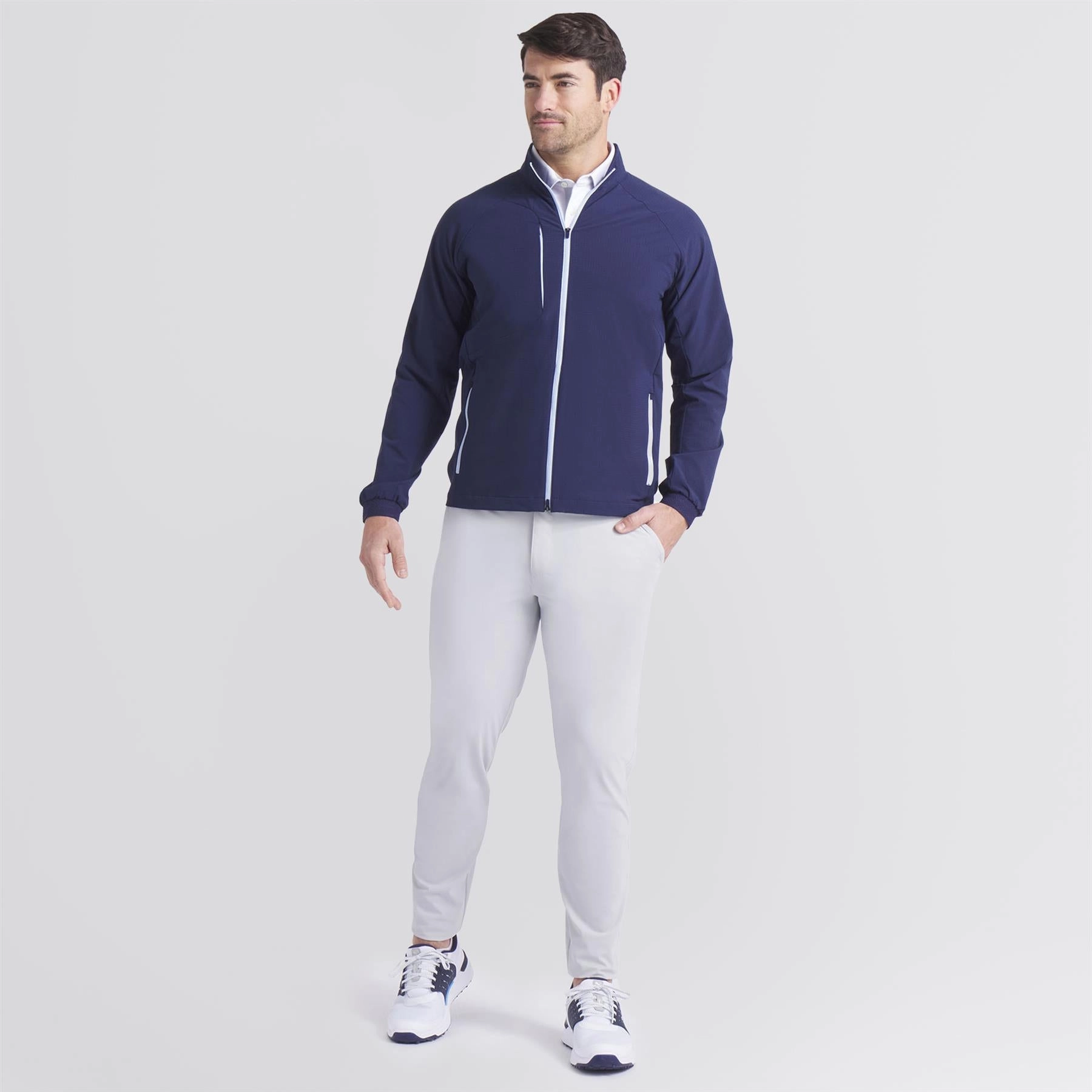 Cypress Softshell Jacket Deep Navy suitable for sunny days