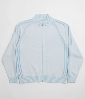 Fleece Casual Fashion Yardsale Heathered Phantasy Full Zip Sweatshirt - Blue