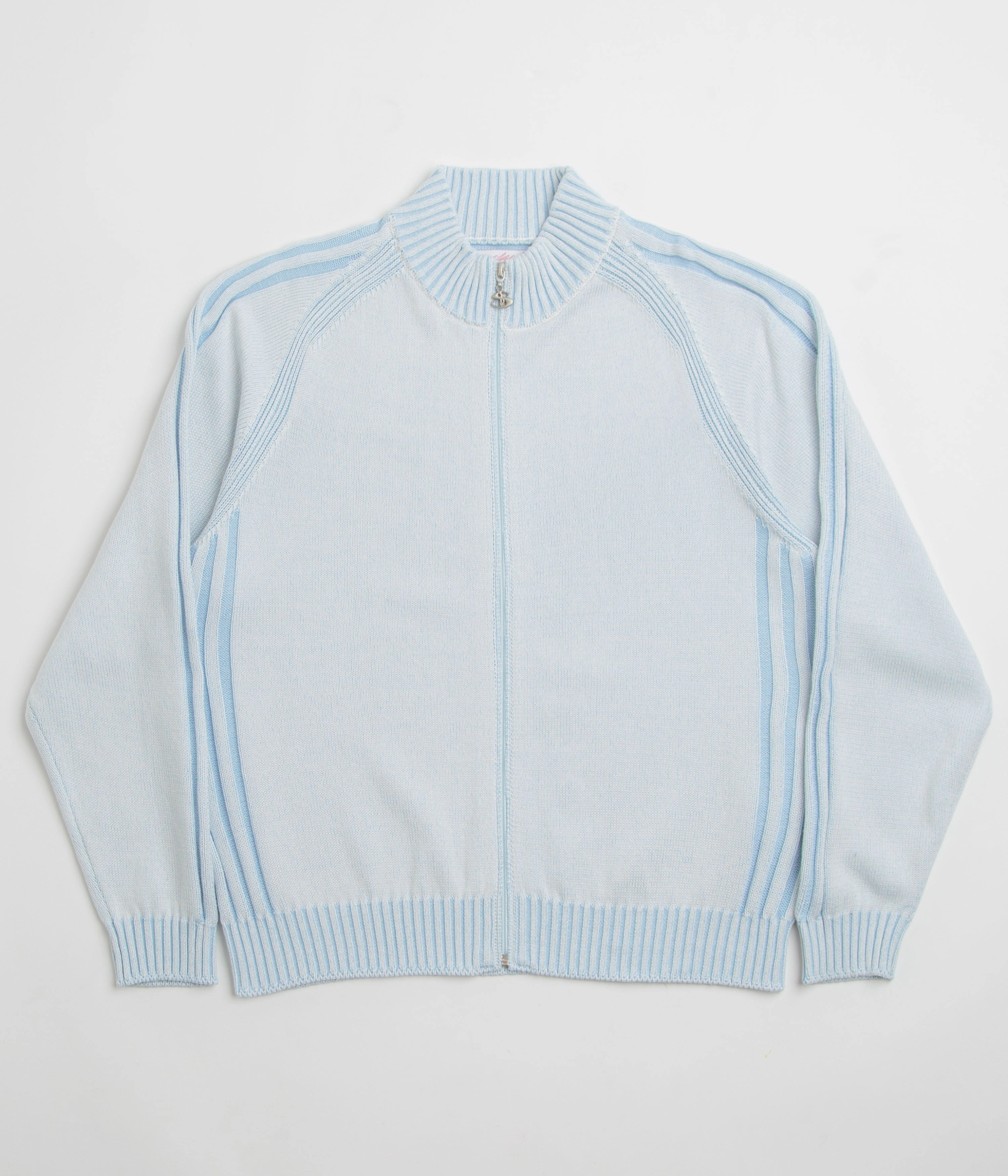 Fleece Casual Fashion Yardsale Heathered Phantasy Full Zip Sweatshirt - Blue