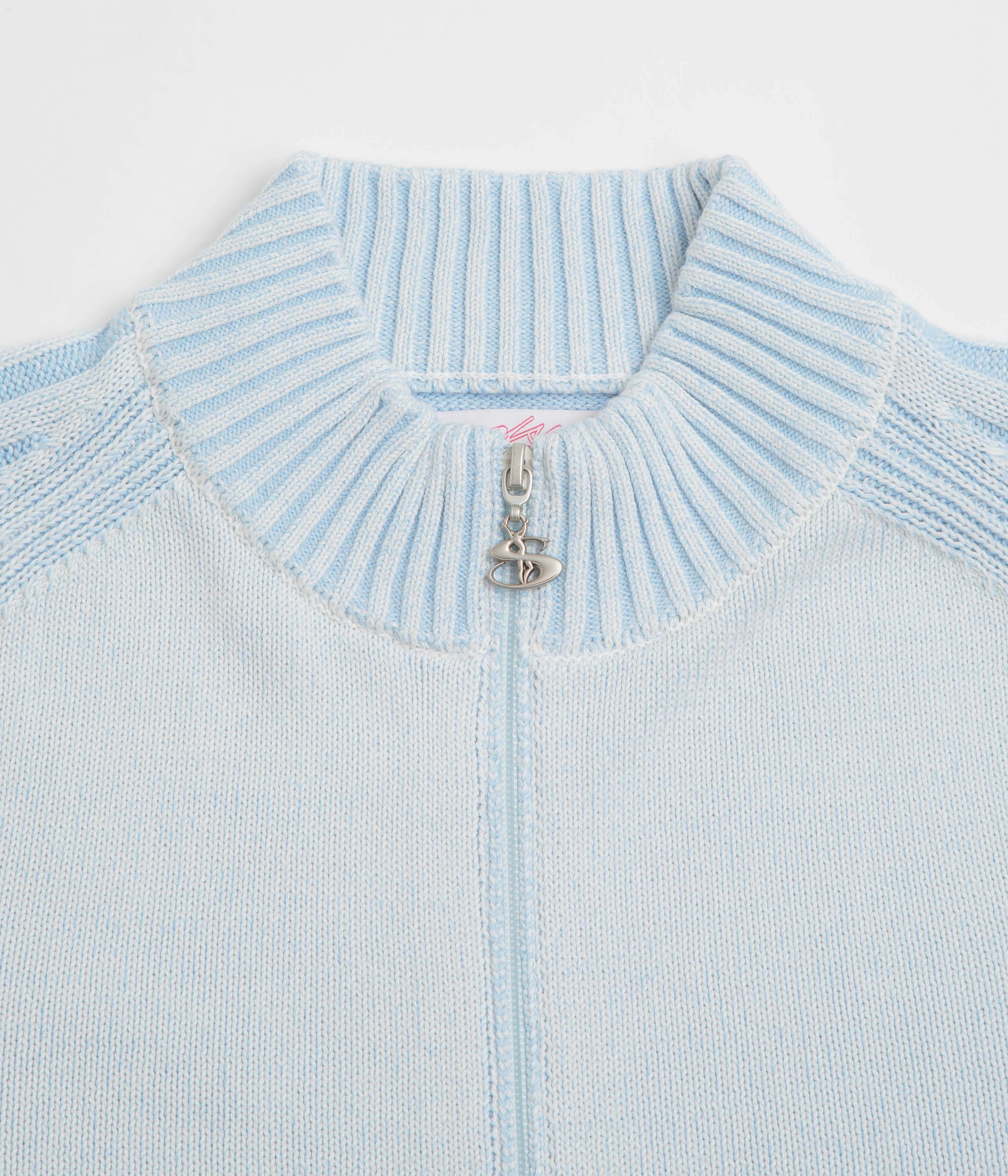 Yardsale Heathered Phantasy Full Zip Sweatshirt - Blue Product improvement