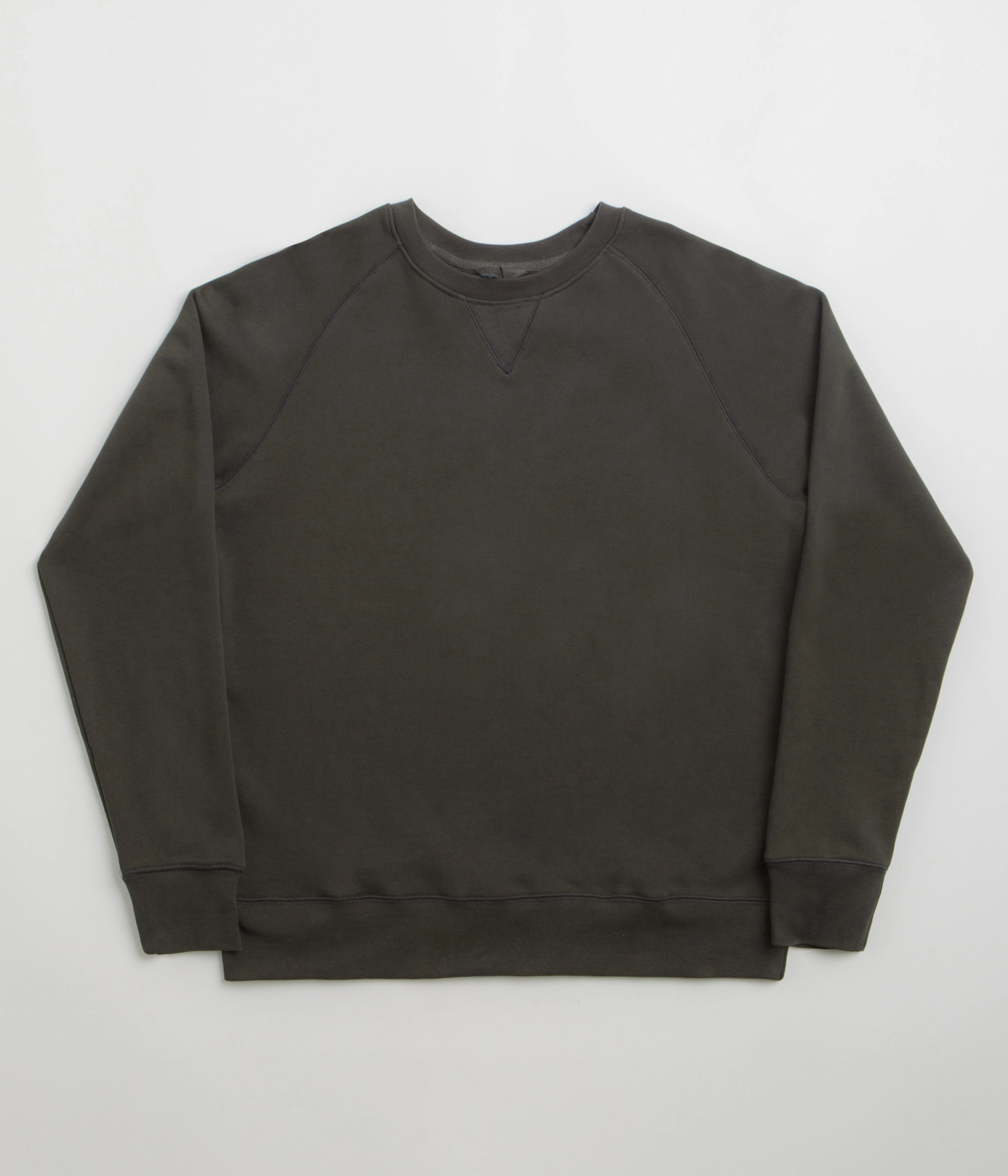 Uskees 7005 Crewneck Sweatshirt - Faded Black product exchange policy