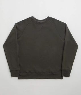 Uskees 7005 Crewneck Sweatshirt - Faded Black product exchange policy