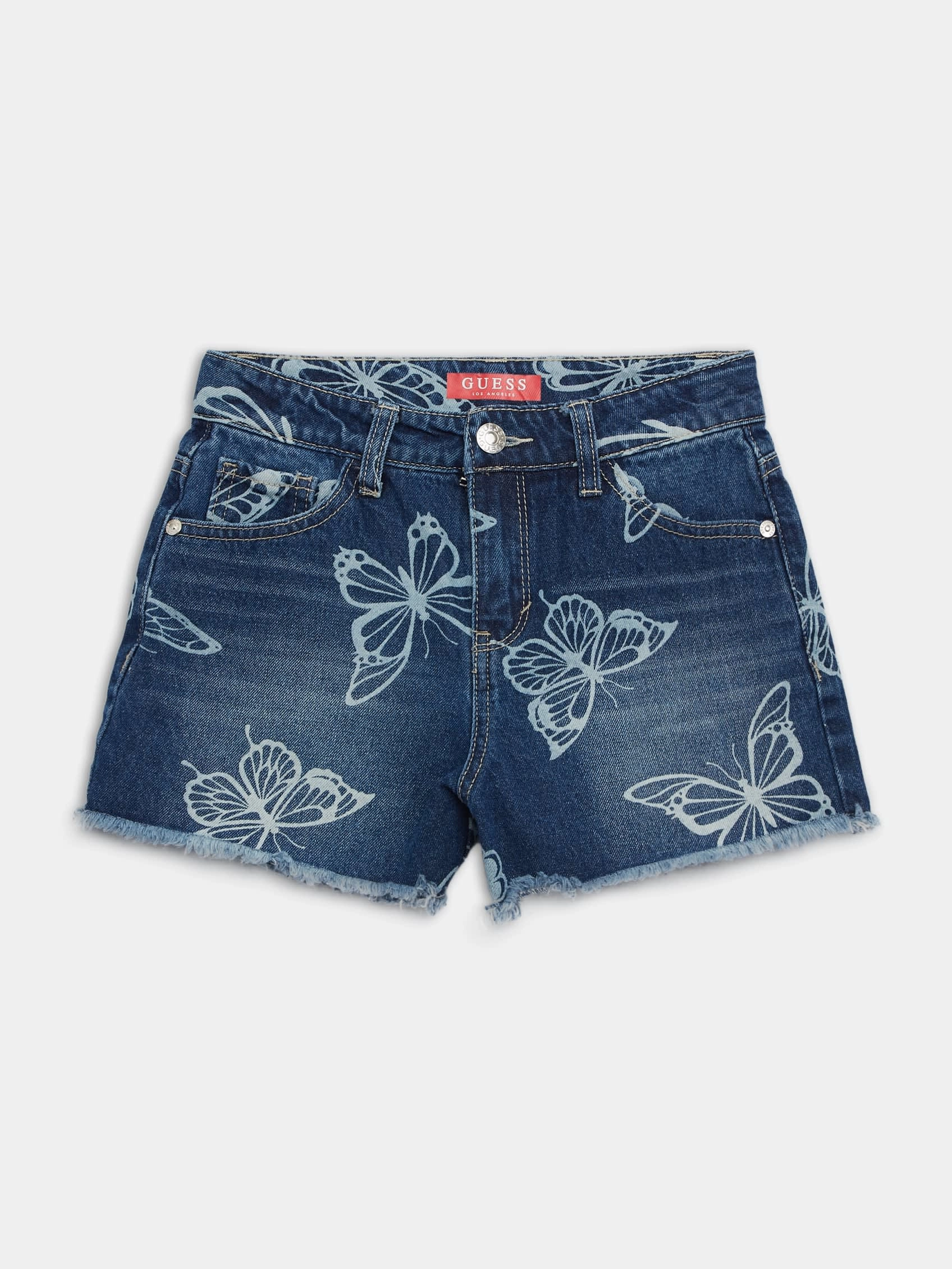 Perfect Look Denim Butterfly Shorts (7-14)