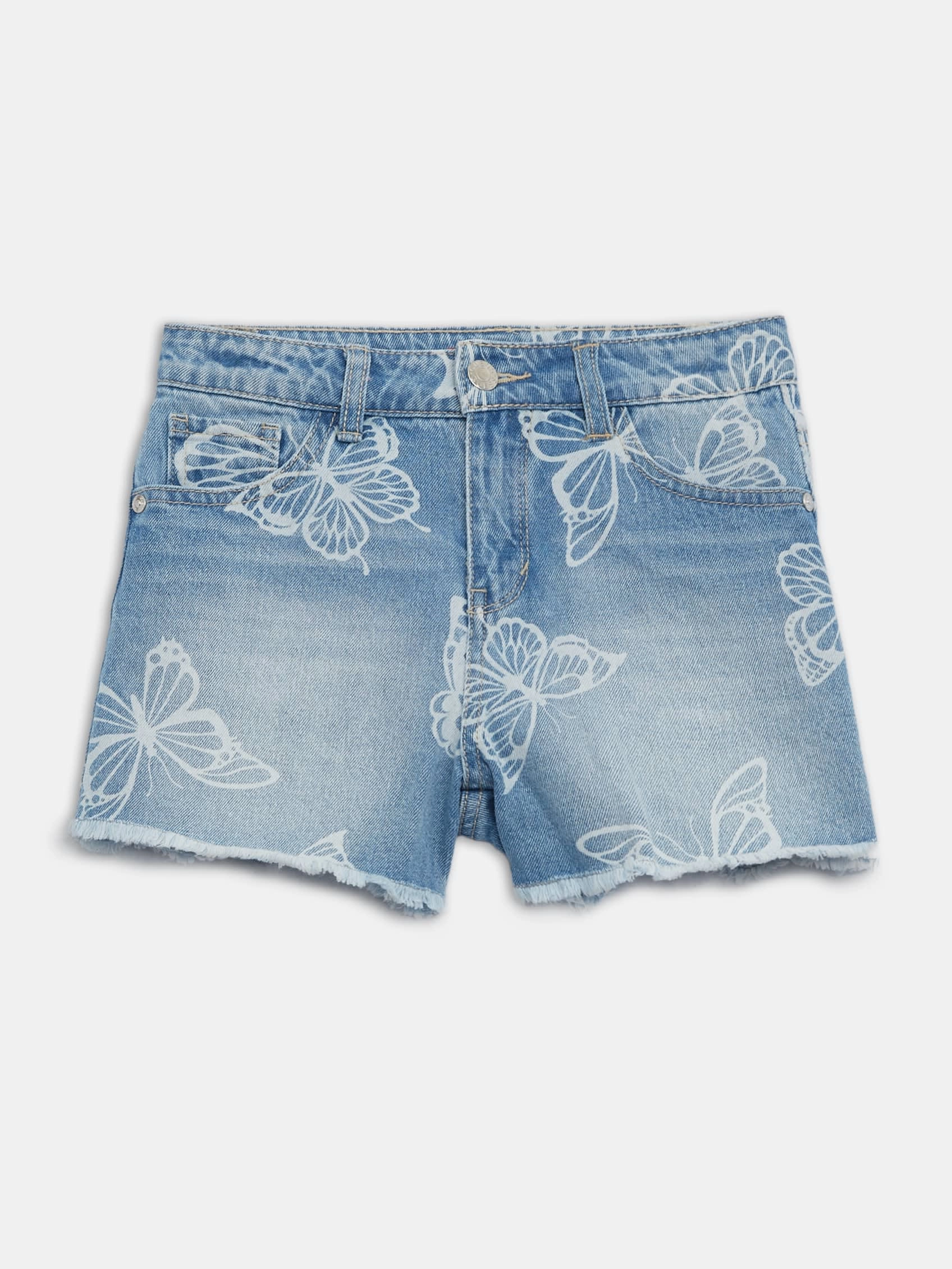 Stable Shape Denim Butterfly Shorts (7-14)