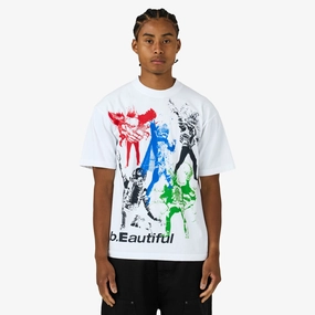 b.Eautiful Hero T-Shirt White bows skating venue