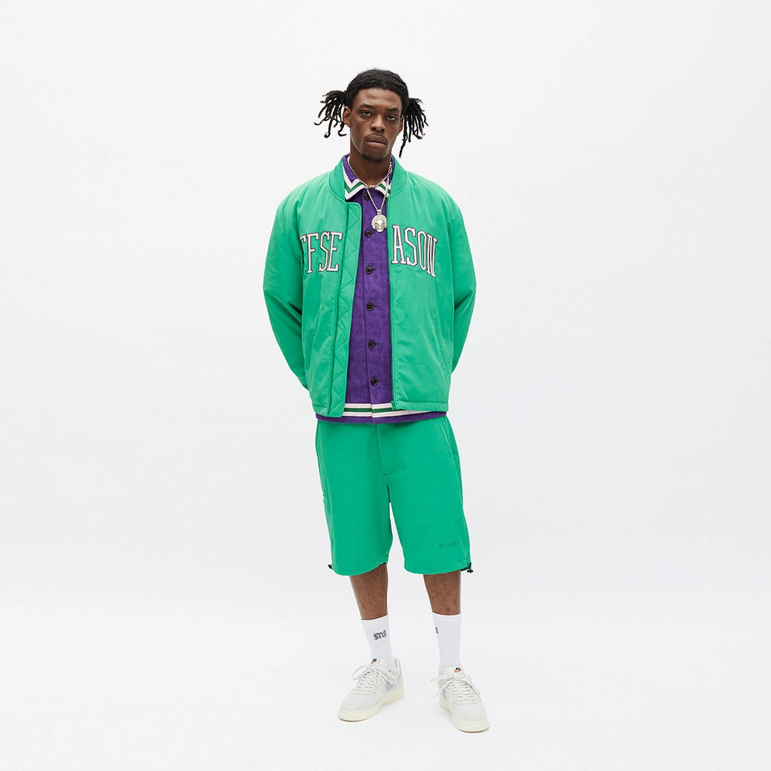 Eco-friendly Nylon Varsity Jacket