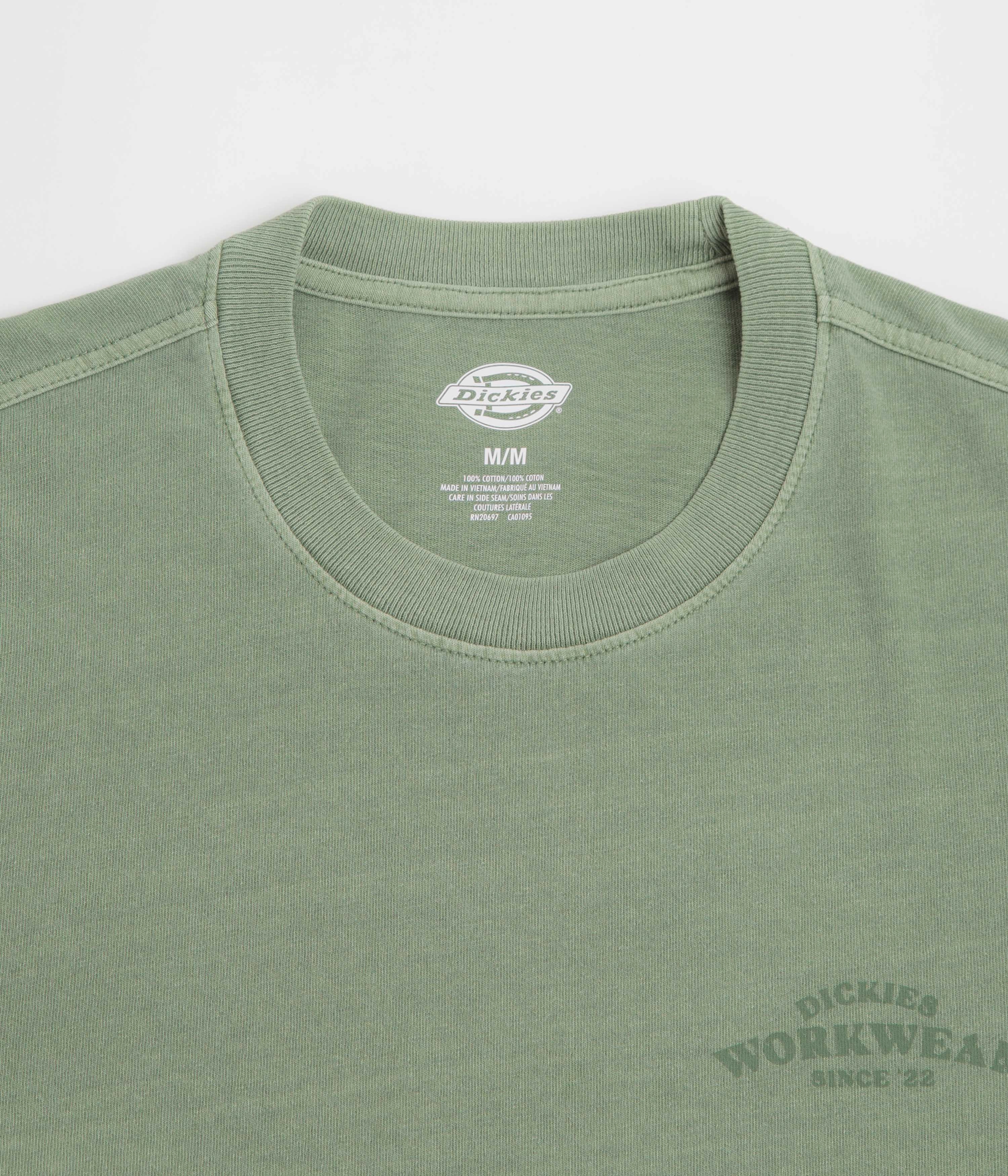 Snap Buttons Dickies Christiana T-Shirt - Sea Spray