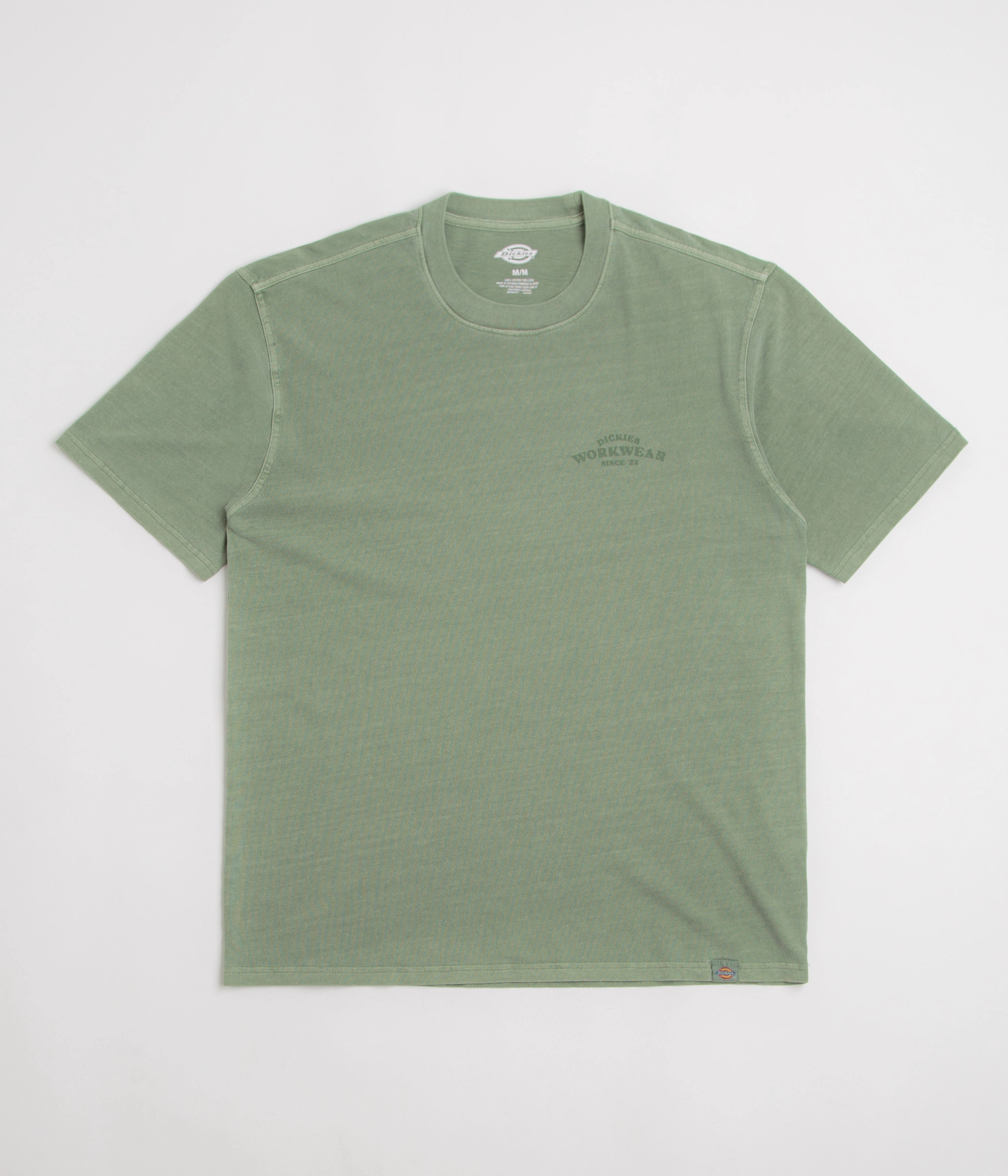 Dickies Christiana T-Shirt - Sea Spray Mid Length afternoon