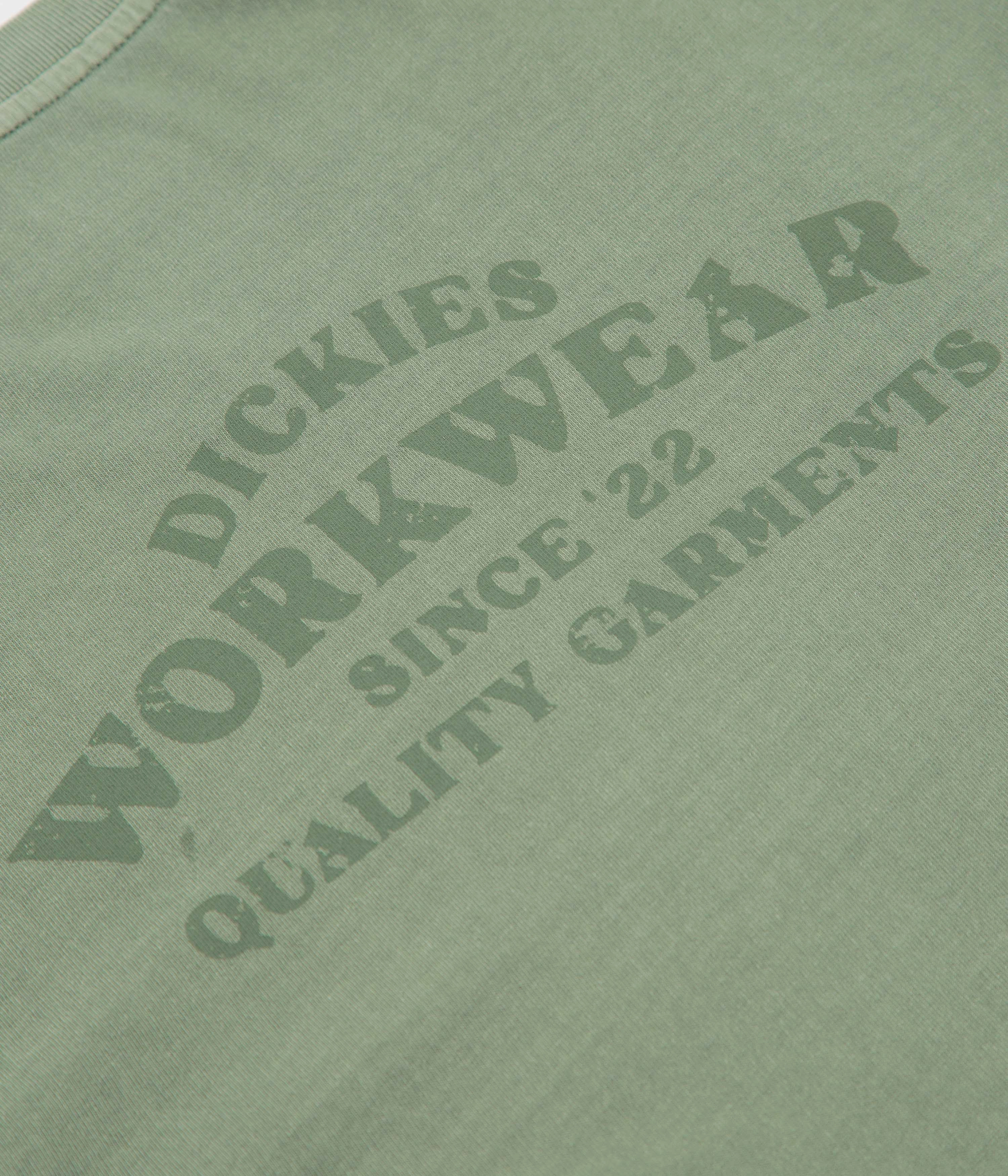 Dickies Christiana T-Shirt - Sea Spray Moisture Wicking Fabric