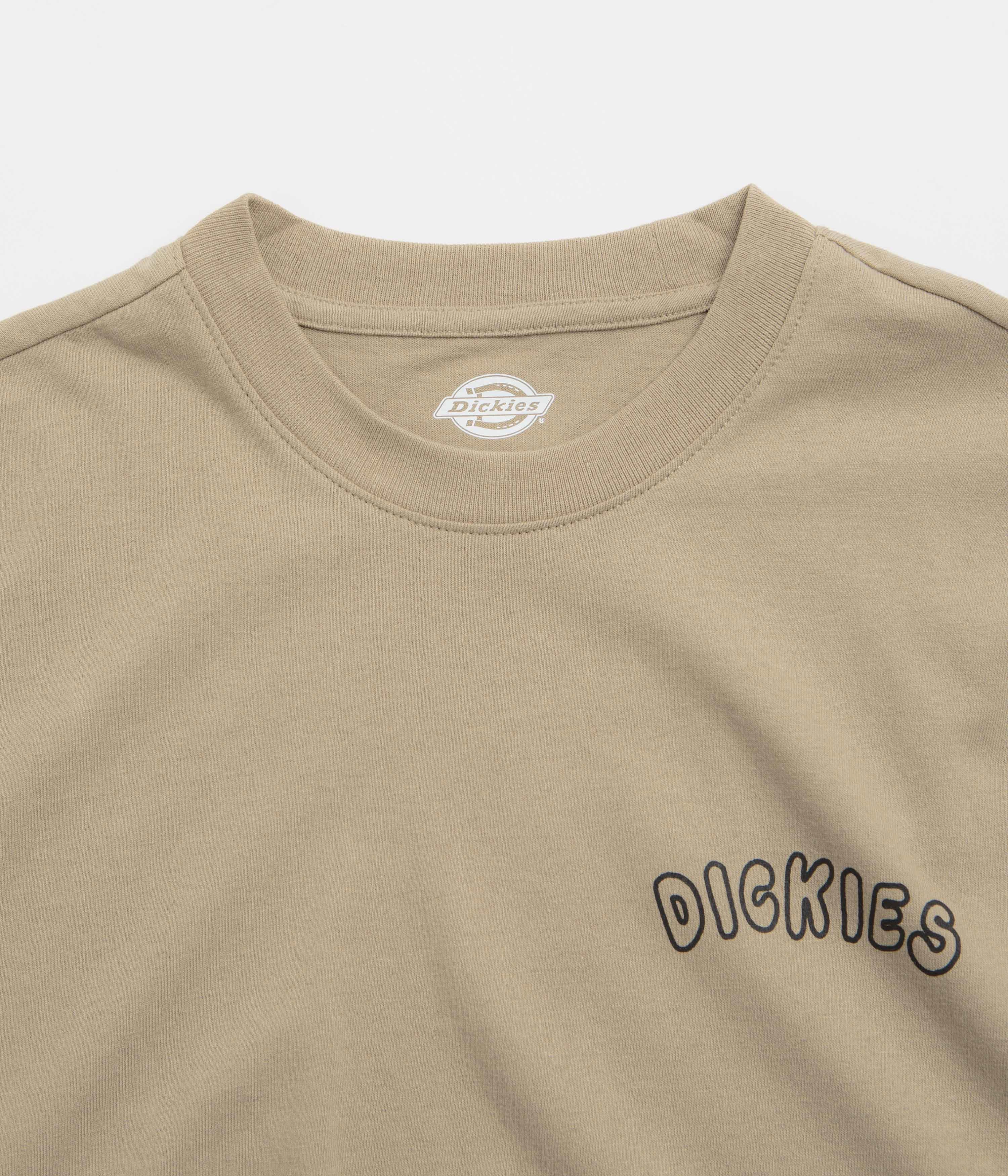 Dickies Decartuville T-Shirt - Desert Sand cargo pants silhouette