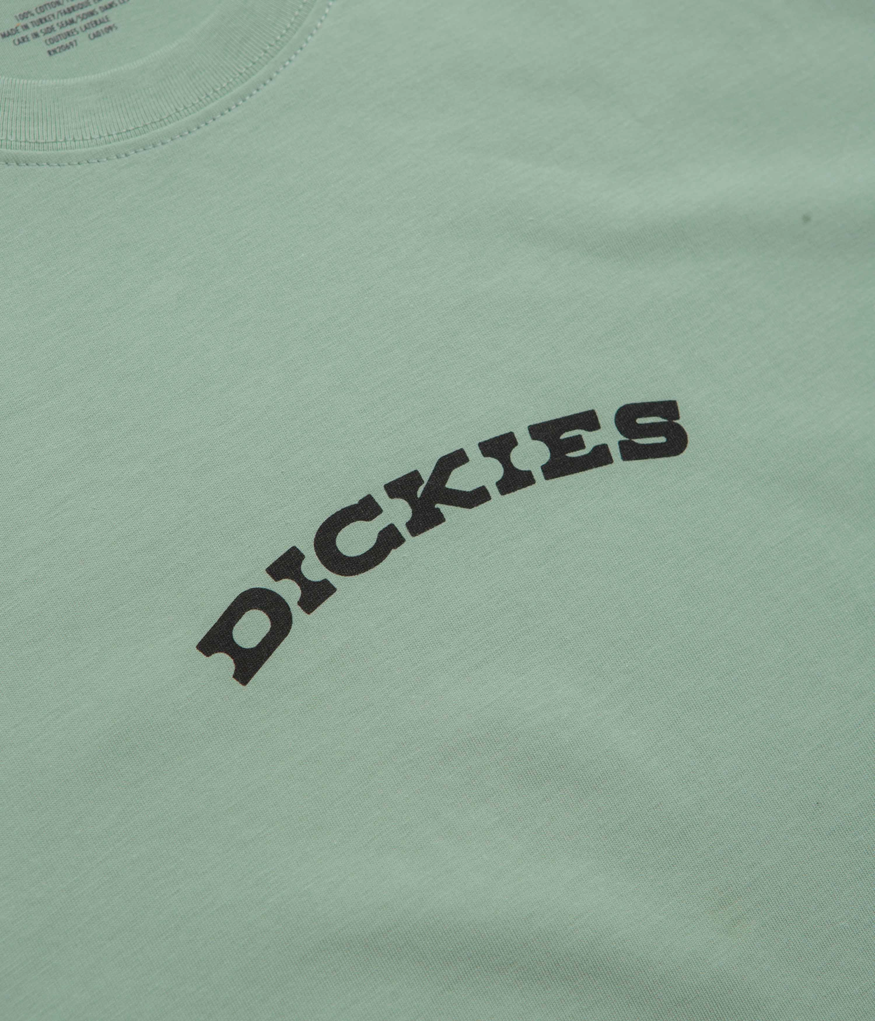 Dickies Dickies Outdoor T-Shirt - Iceberg Green bowling venue buckle