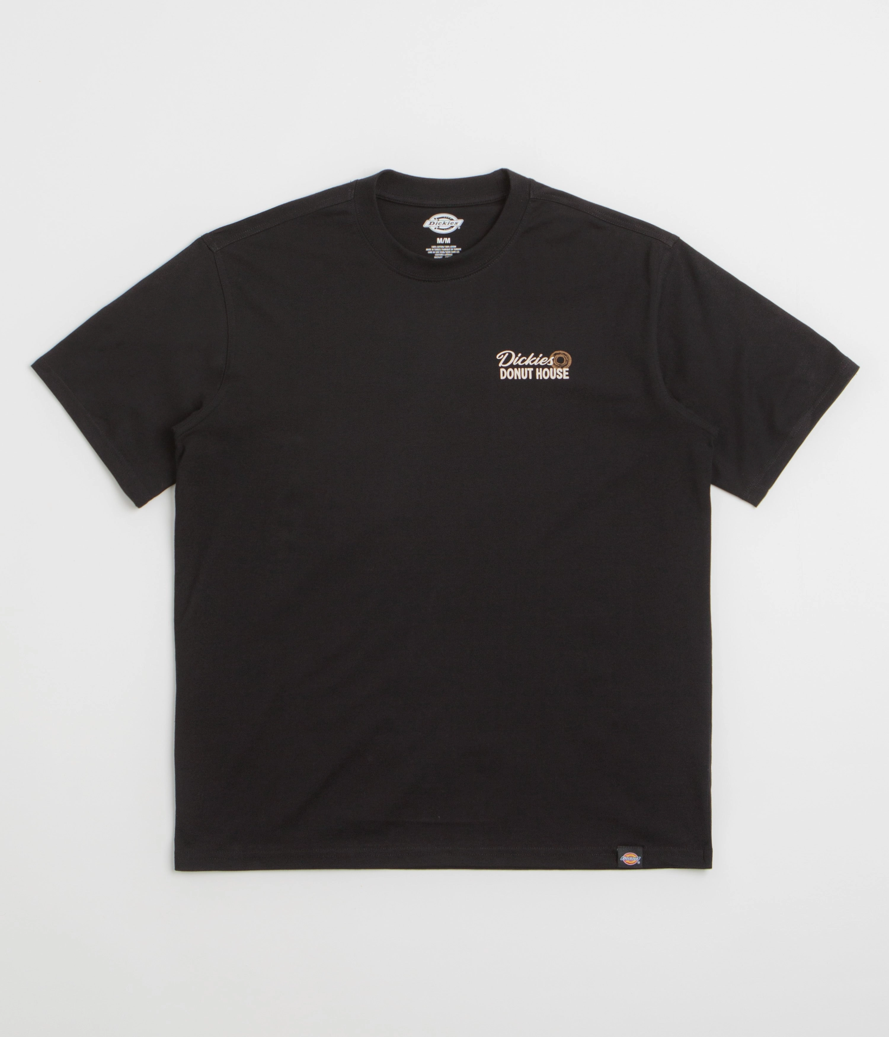 off-season Quiet neighborhood Dickies Donut House T-Shirt - Black