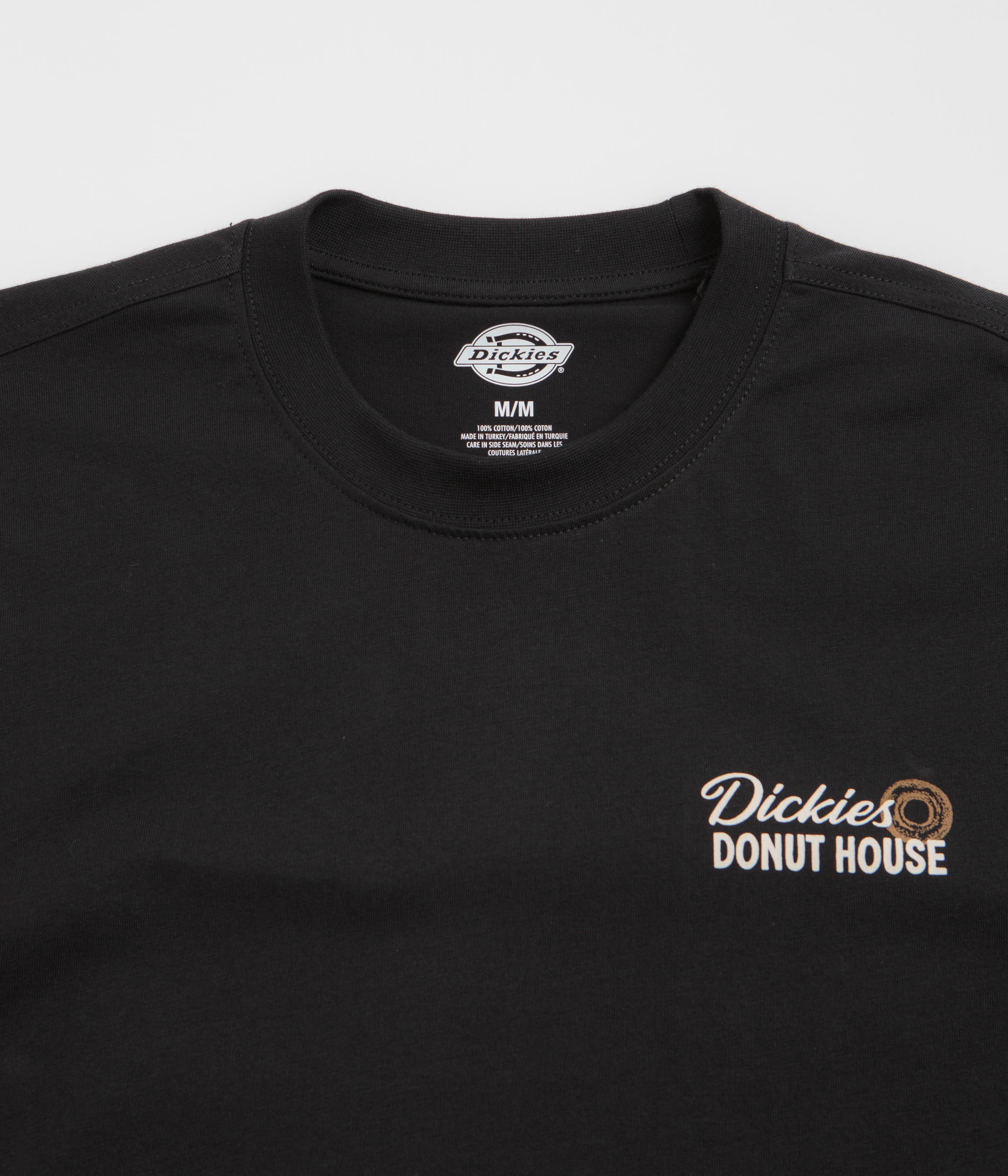 Dickies Donut House T-Shirt - Black Breathable Design