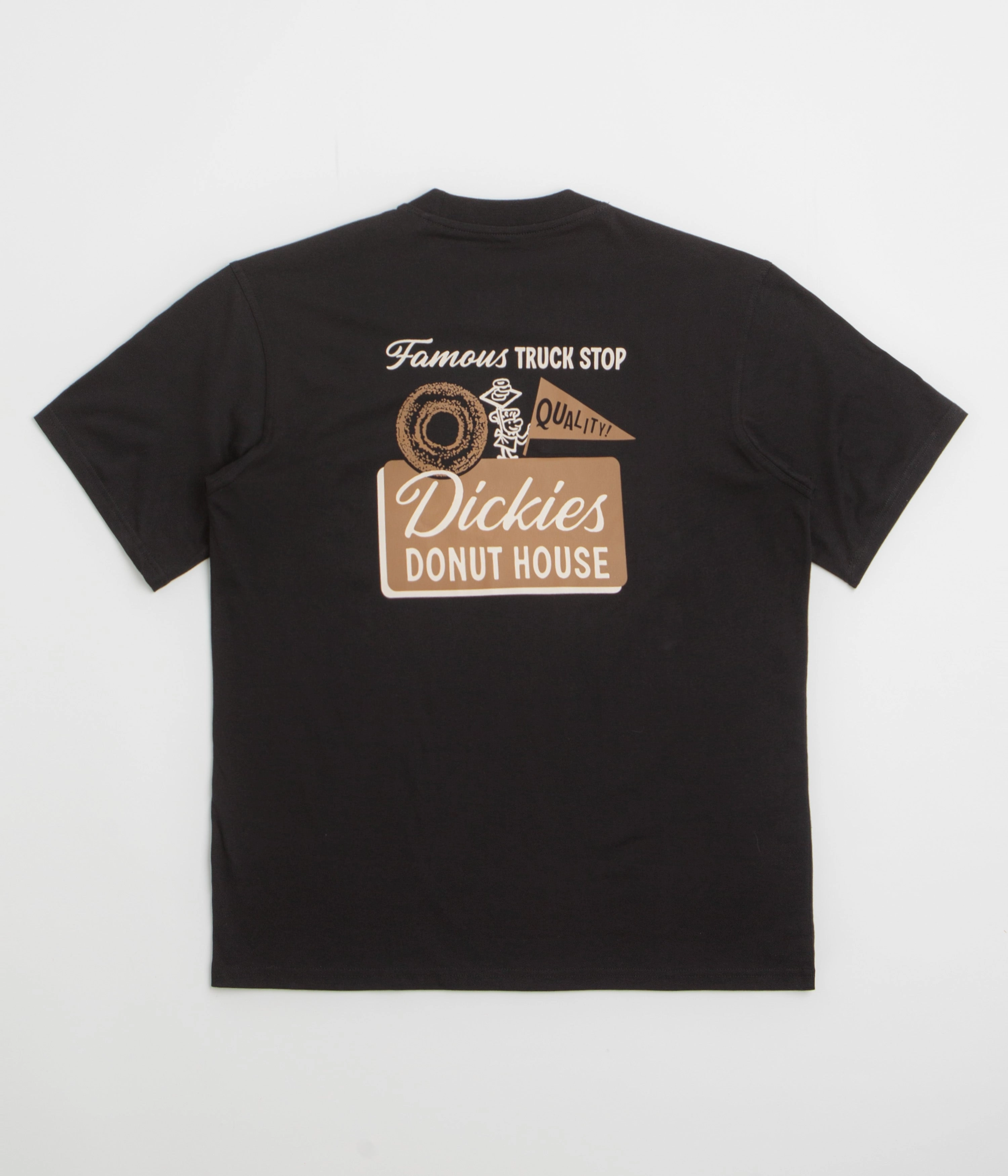 Dickies Donut House T-Shirt - Black bus event amusement park event