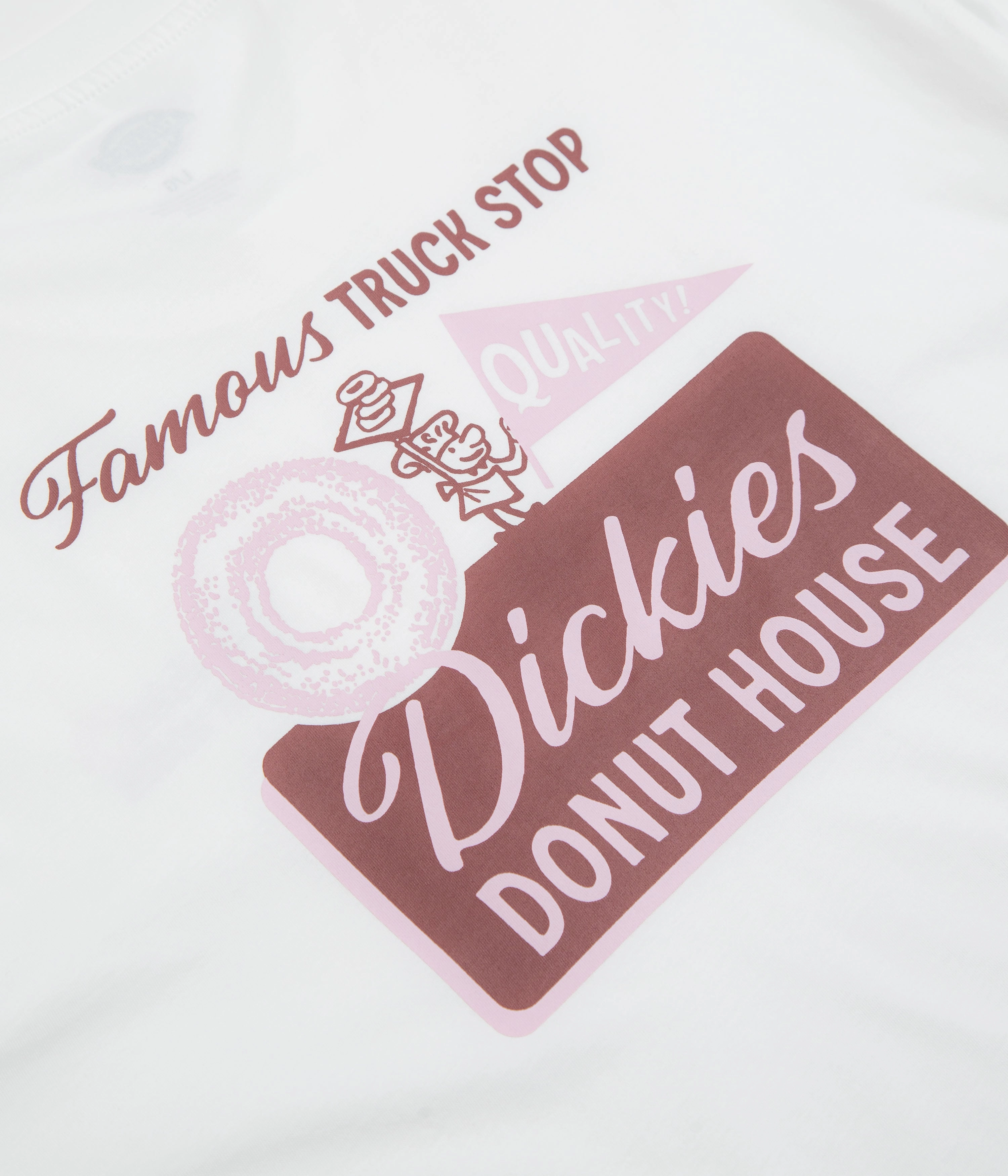 skating event Dickies Donut House T-Shirt - White