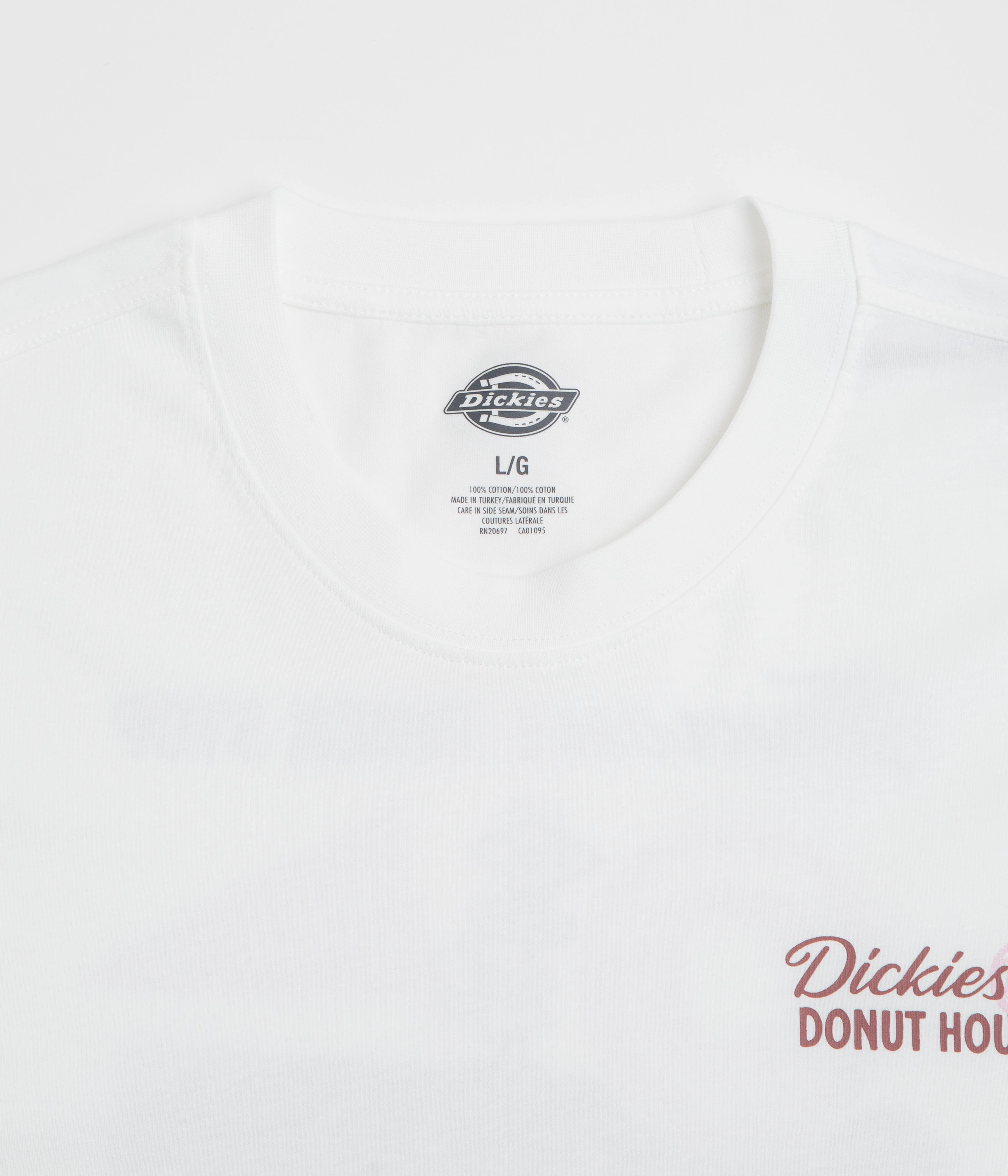 Dickies Donut House T-Shirt - White wedding attire