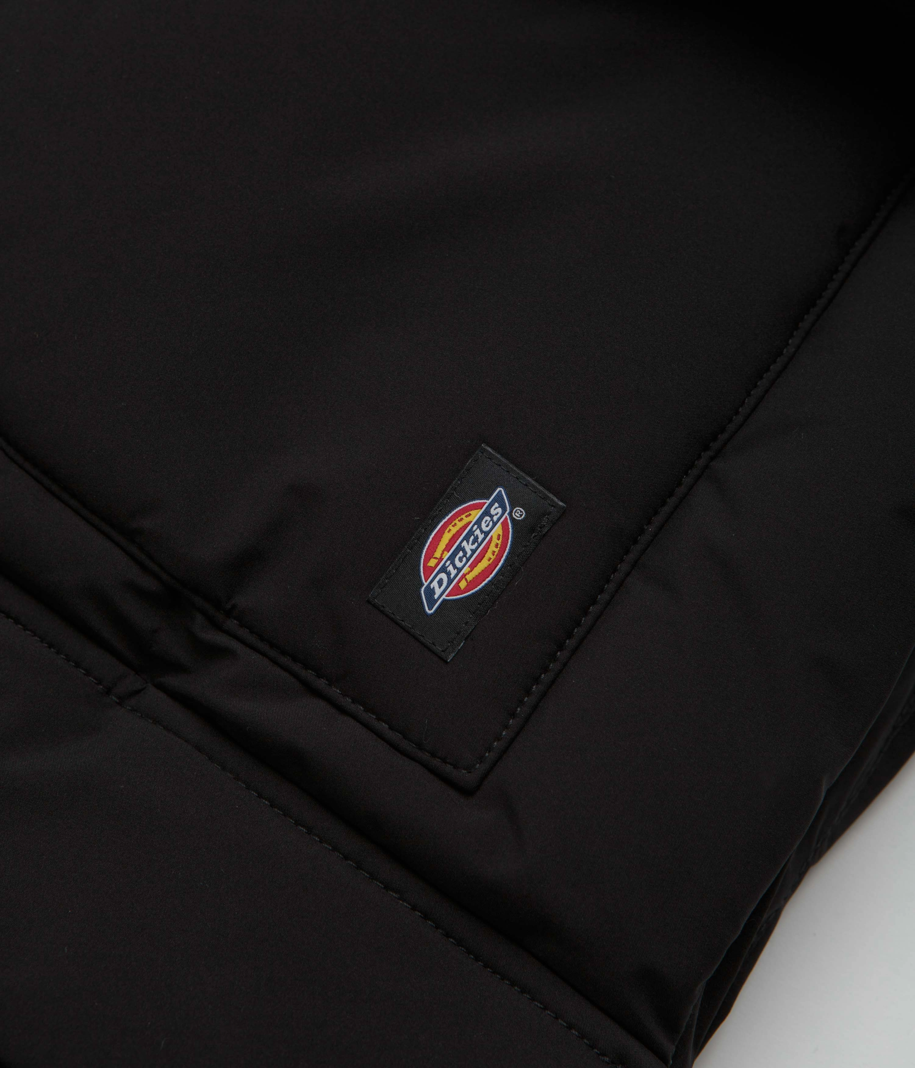 Dickies Eagleville Hooded Puffer Jacket - Black Ceremony