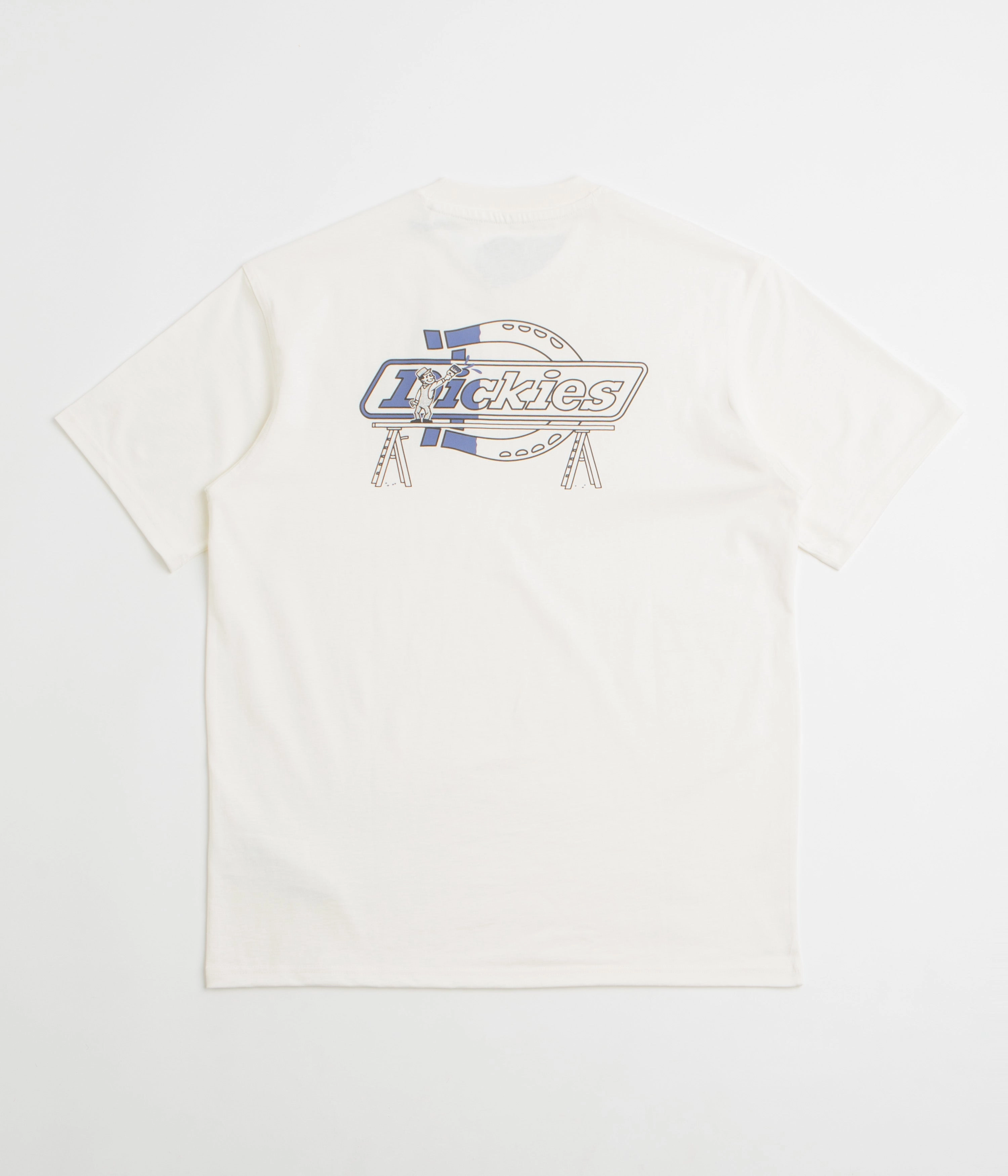 indoor venue Fitted Dickies Statesville T-Shirt - Egret