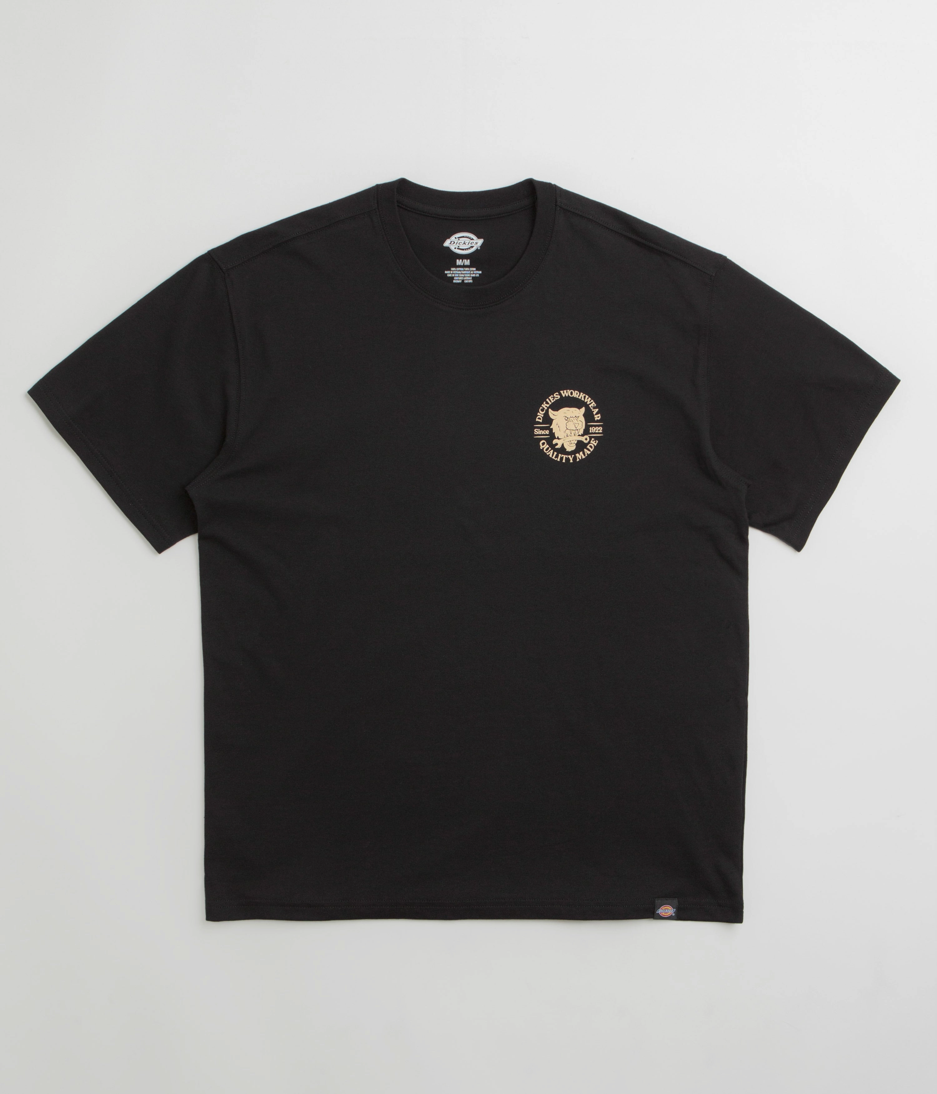 Fitted Lounge-wear Dickies Wrench T-Shirt - Black