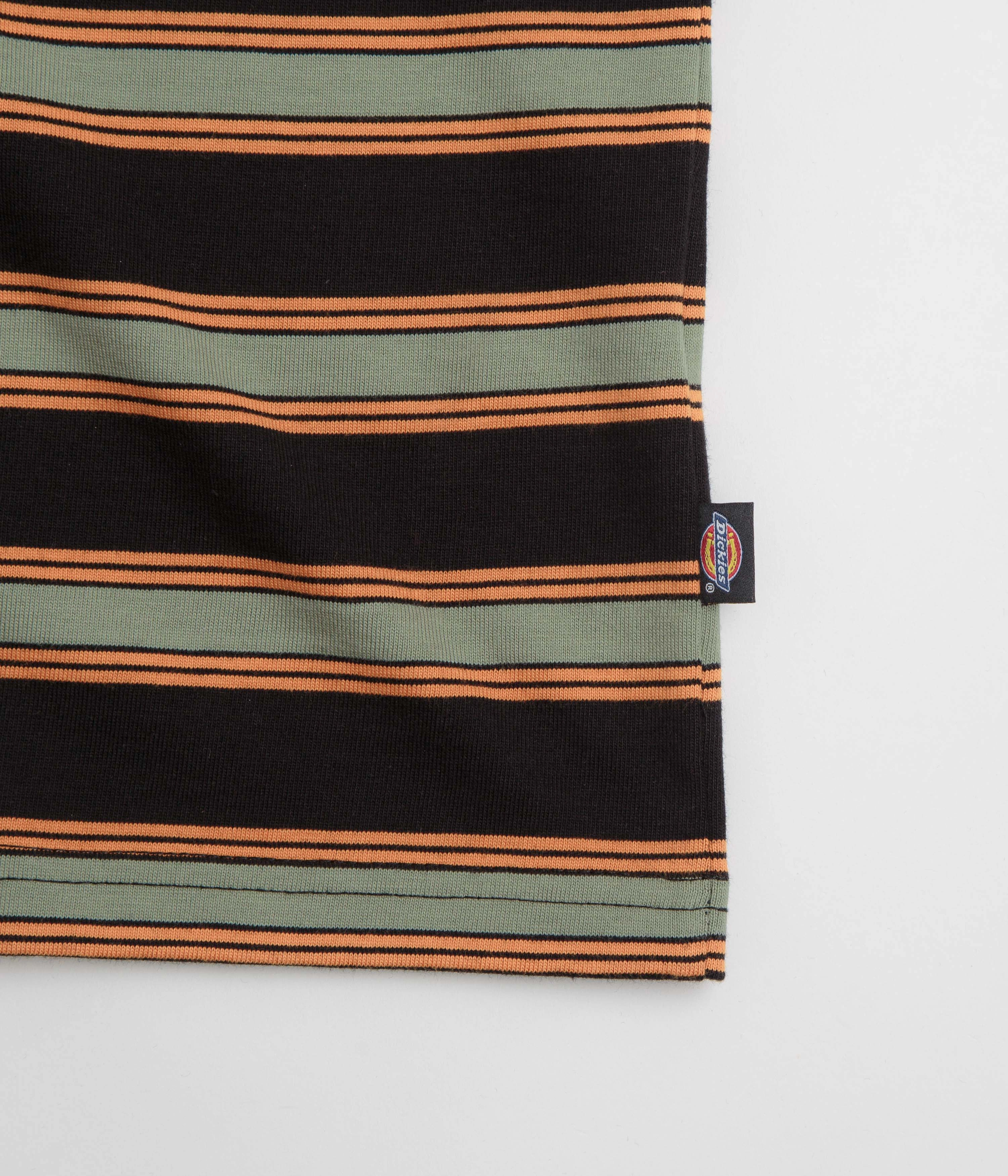 Dickies York Stripe T-Shirt - Black cinema venue
