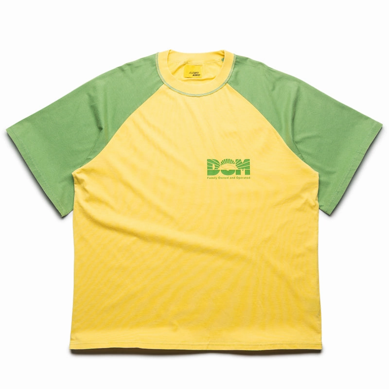 Diet Starts Monday Family Business Tee - Green/Yellow Prom look fall clothes