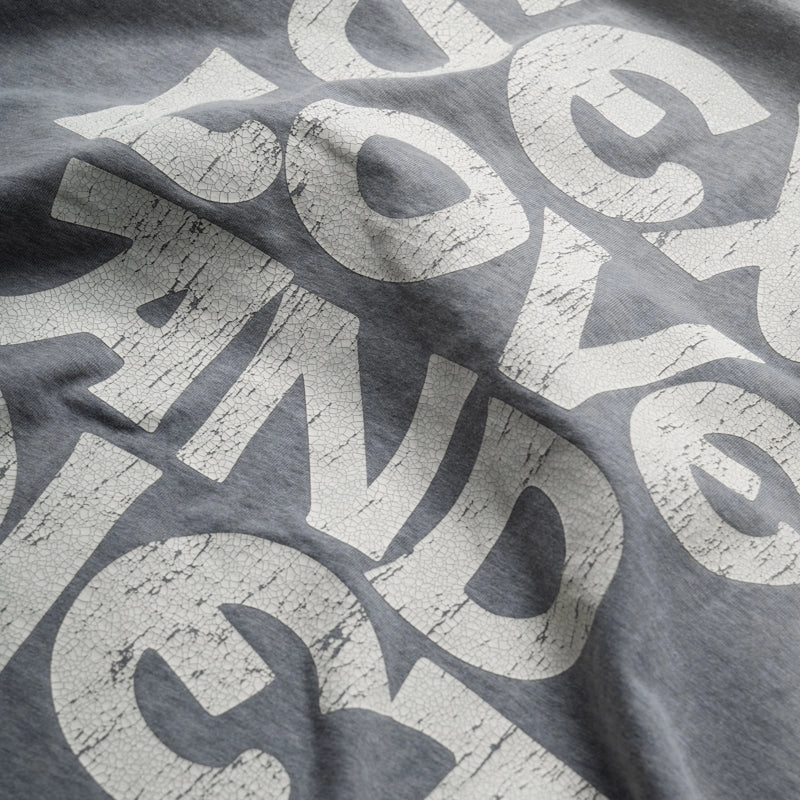 nighttime event soccer event Diet Starts Monday SL&D Athletic Tee - Heather Grey/Blue