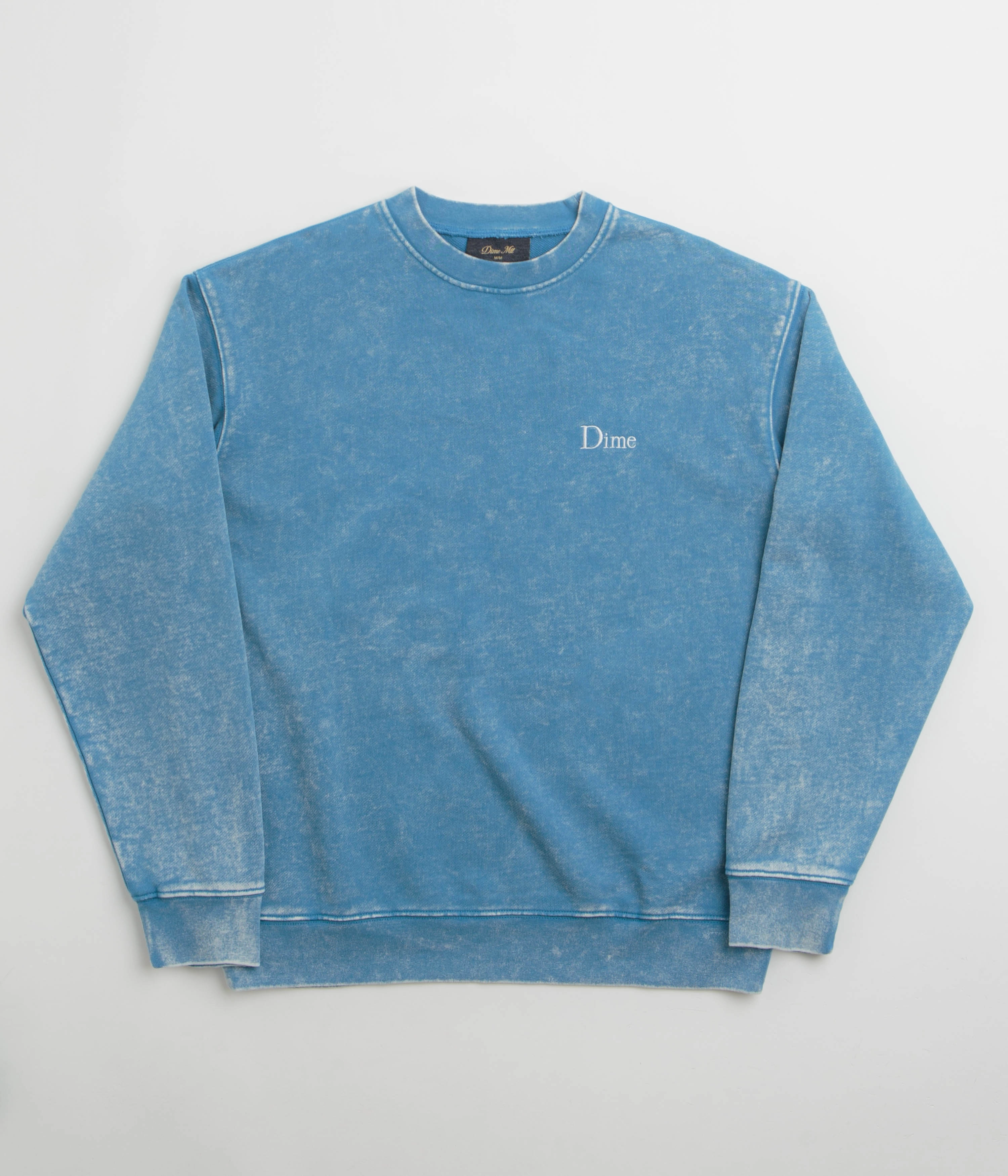 Simple Layer Dime Classic French Terry Crewneck Sweatshirt - Faded Sky