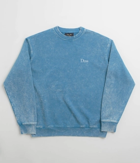 Simple Layer Dime Classic French Terry Crewneck Sweatshirt - Faded Sky