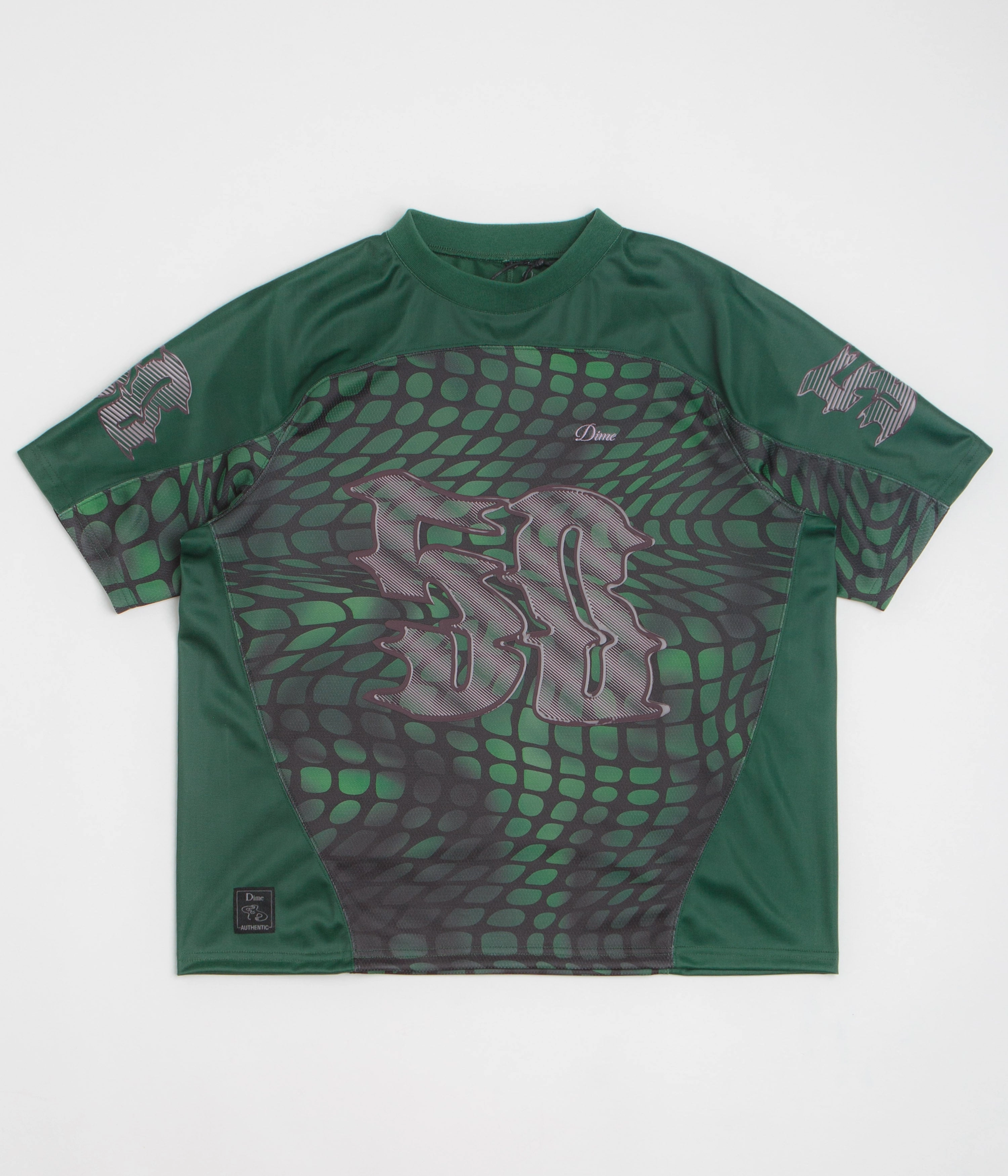 Dime N50 Jersey - Dark Green Minimalist Pocket Placement