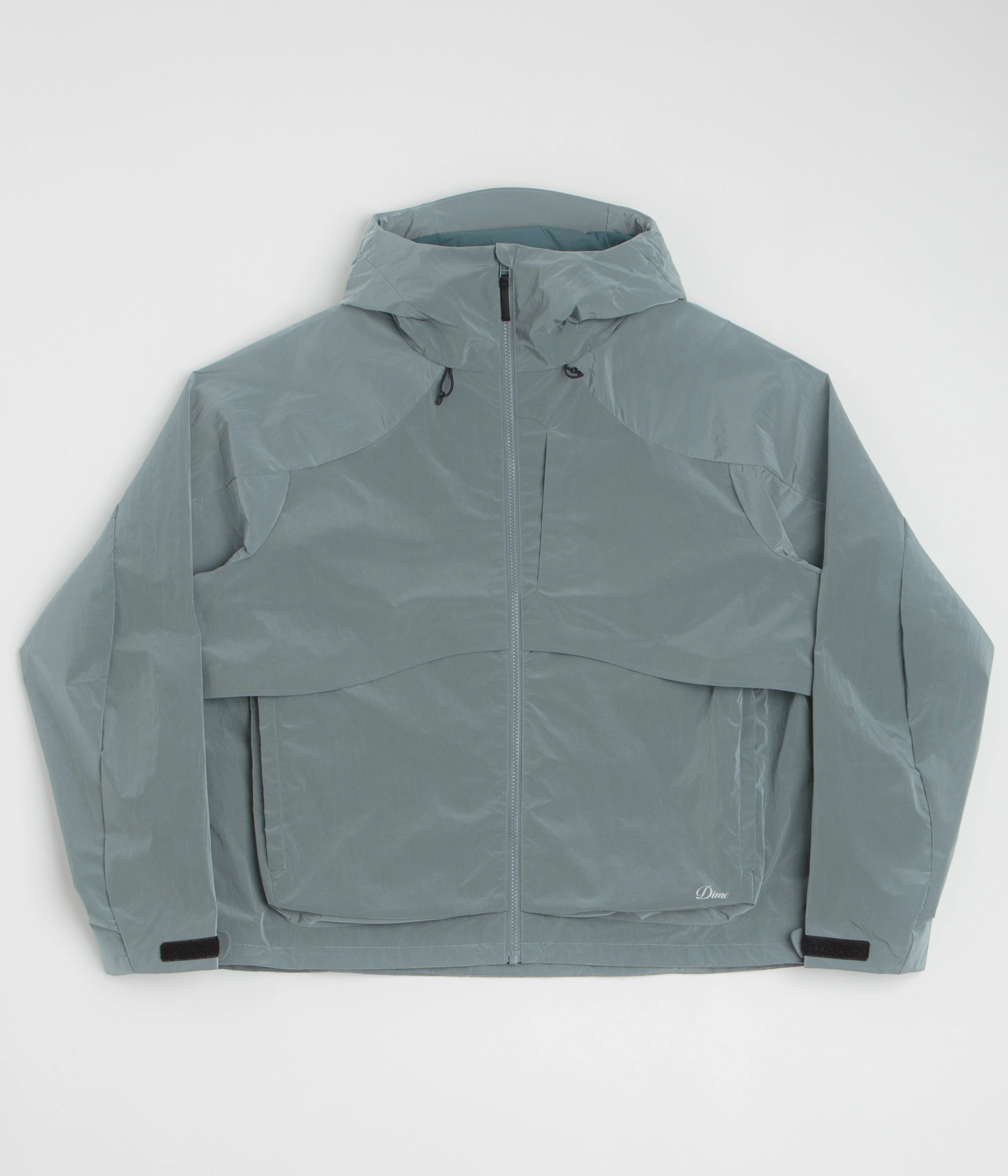 Dime Taffeta Windbreaker Full Zip Jacket - Frost Infrastructure Price