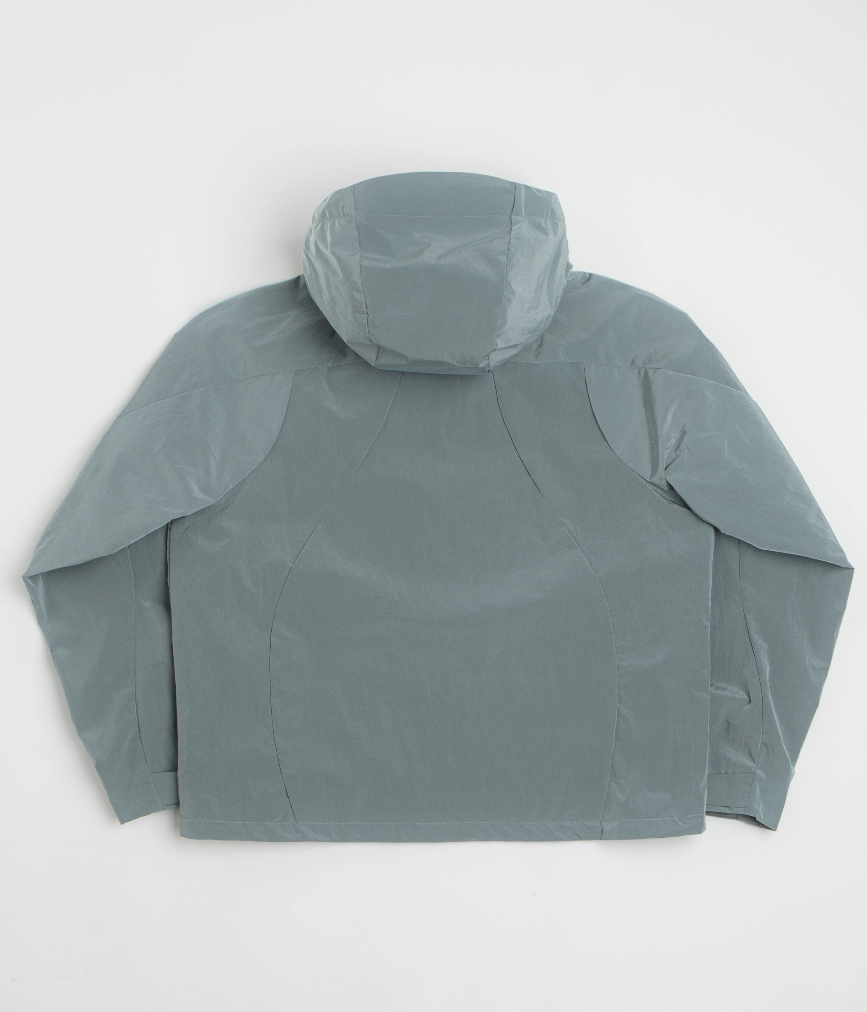 Dime Taffeta Windbreaker Full Zip Jacket - Frost Visa