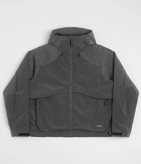 mass - produced Outdoor Essentials Dime Taffeta Windbreaker Full Zip Jacket - Storm