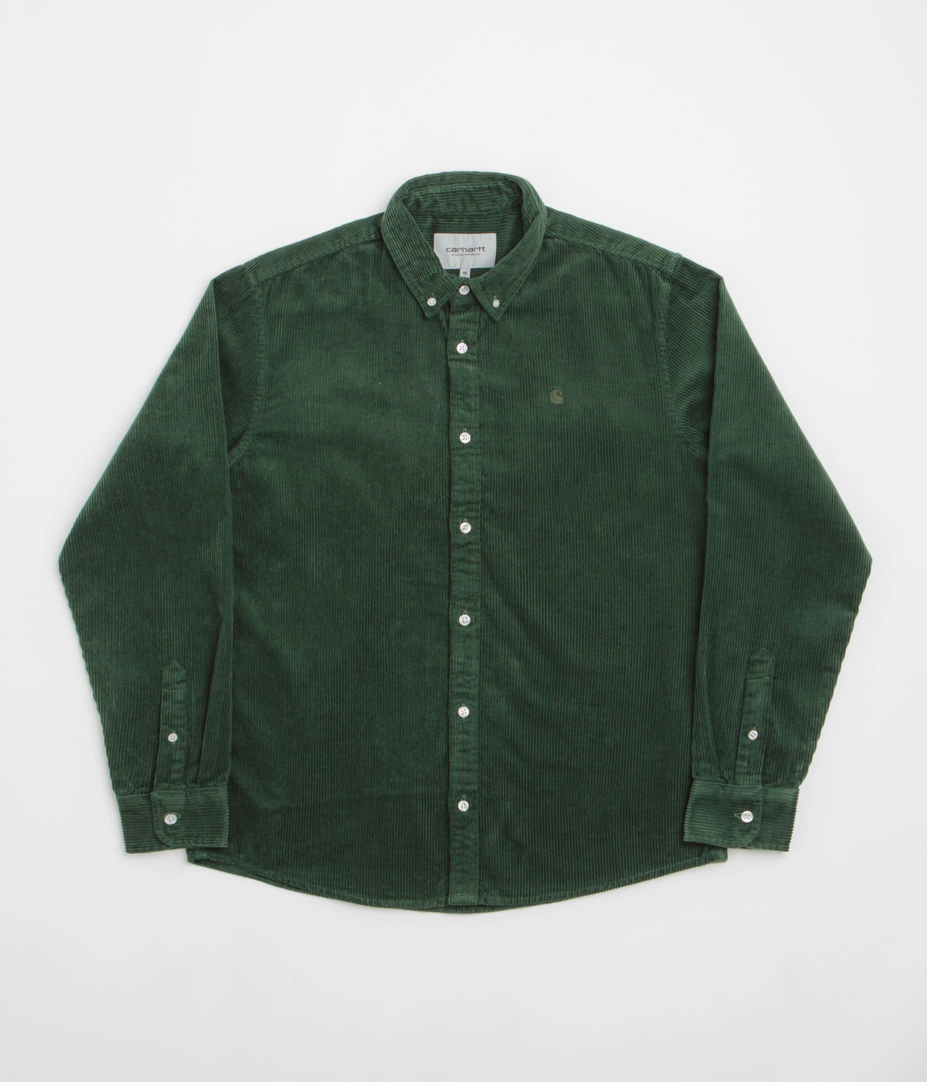 Carhartt Madison Cord Shirt - Sycamore Tree / Sycamore Tree High-End Fashion Chic Design