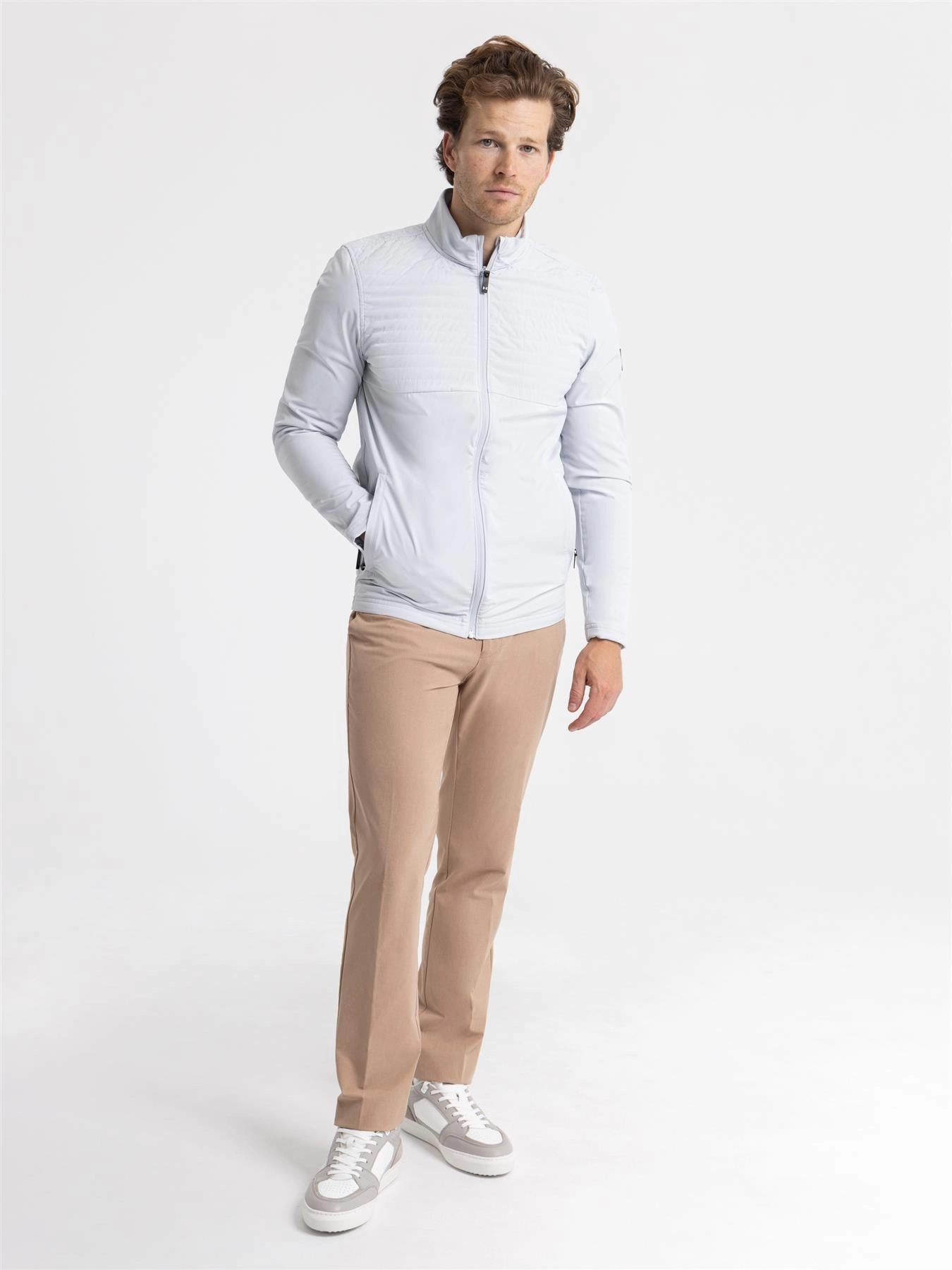 Drive Pro Full Zip Jacket Halo Grey/Black MultiPocketDesign