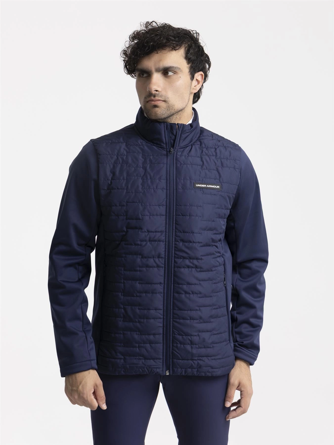 Light Coverage Drive Pro Insulated Jacket Midnight Navy/Metallic Silver