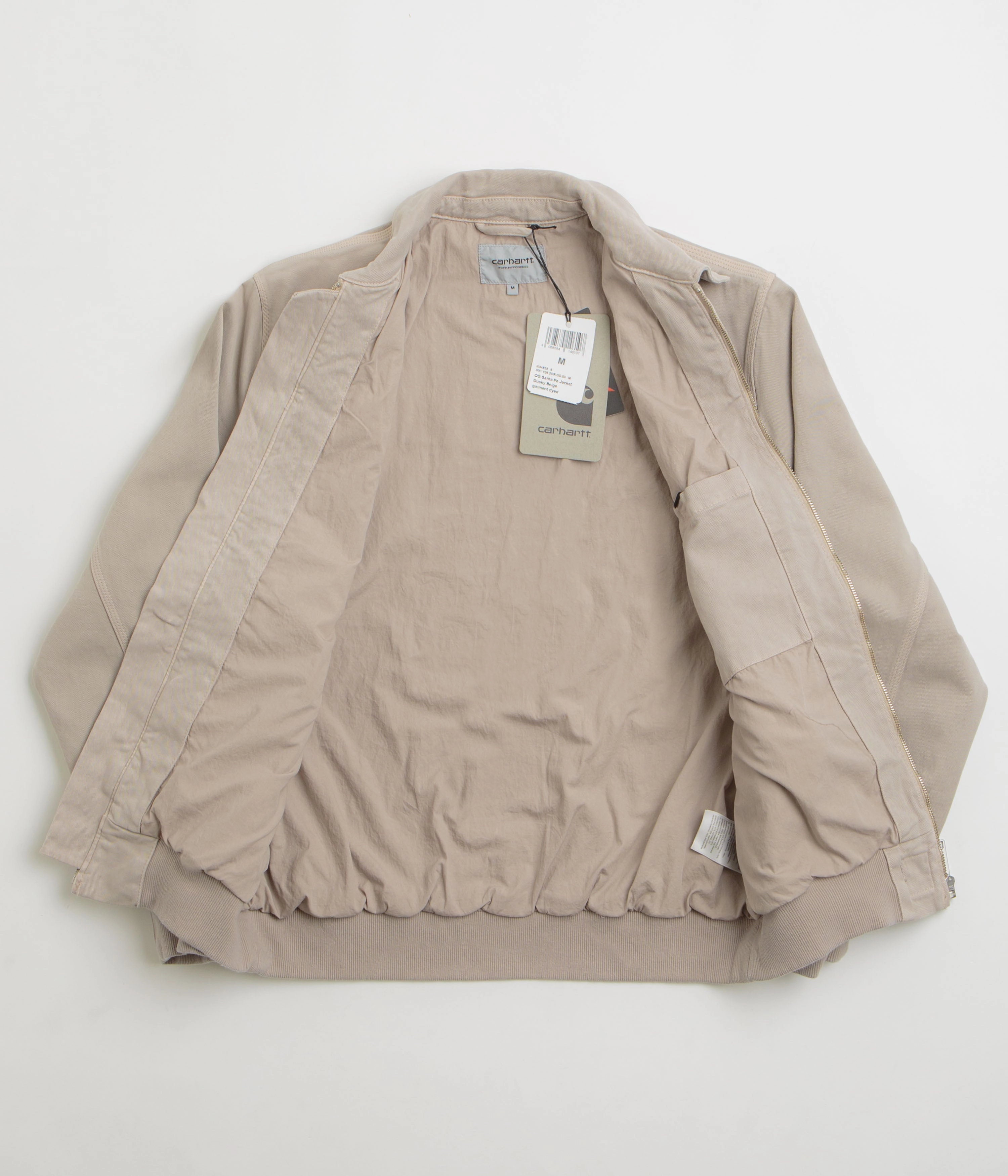 Compressed Packaging Weather Fit Carhartt OG Santa Fe Jacket - Dusky Beige