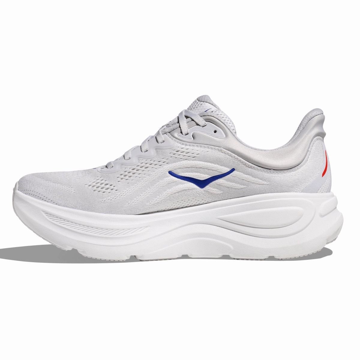 Hoka One One Men's Bondi 9 Cosmic Grey/Ultramarine Sleek Ease Support Core