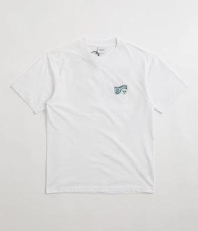 Soft Collar Lining Parlez Ludis T-Shirt - White