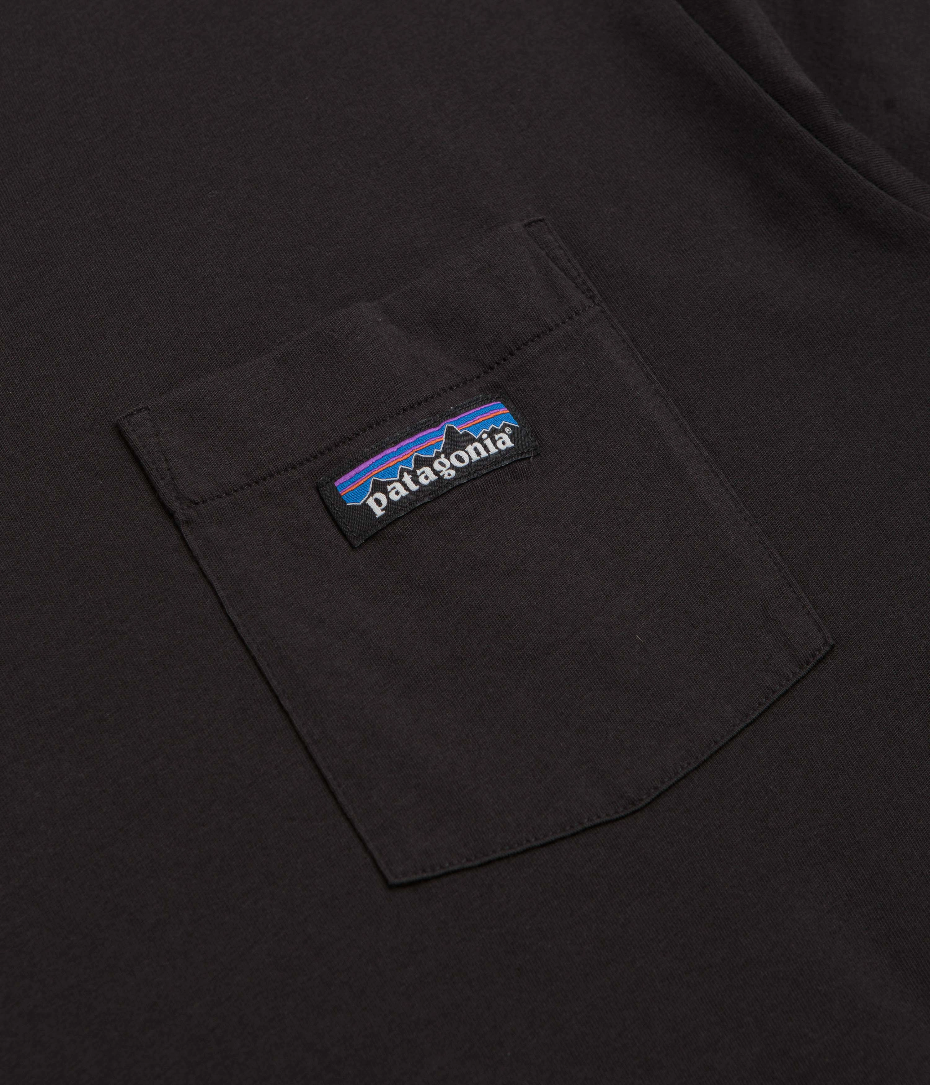 Party Patagonia Daily Pocket T-Shirt - Black / Black