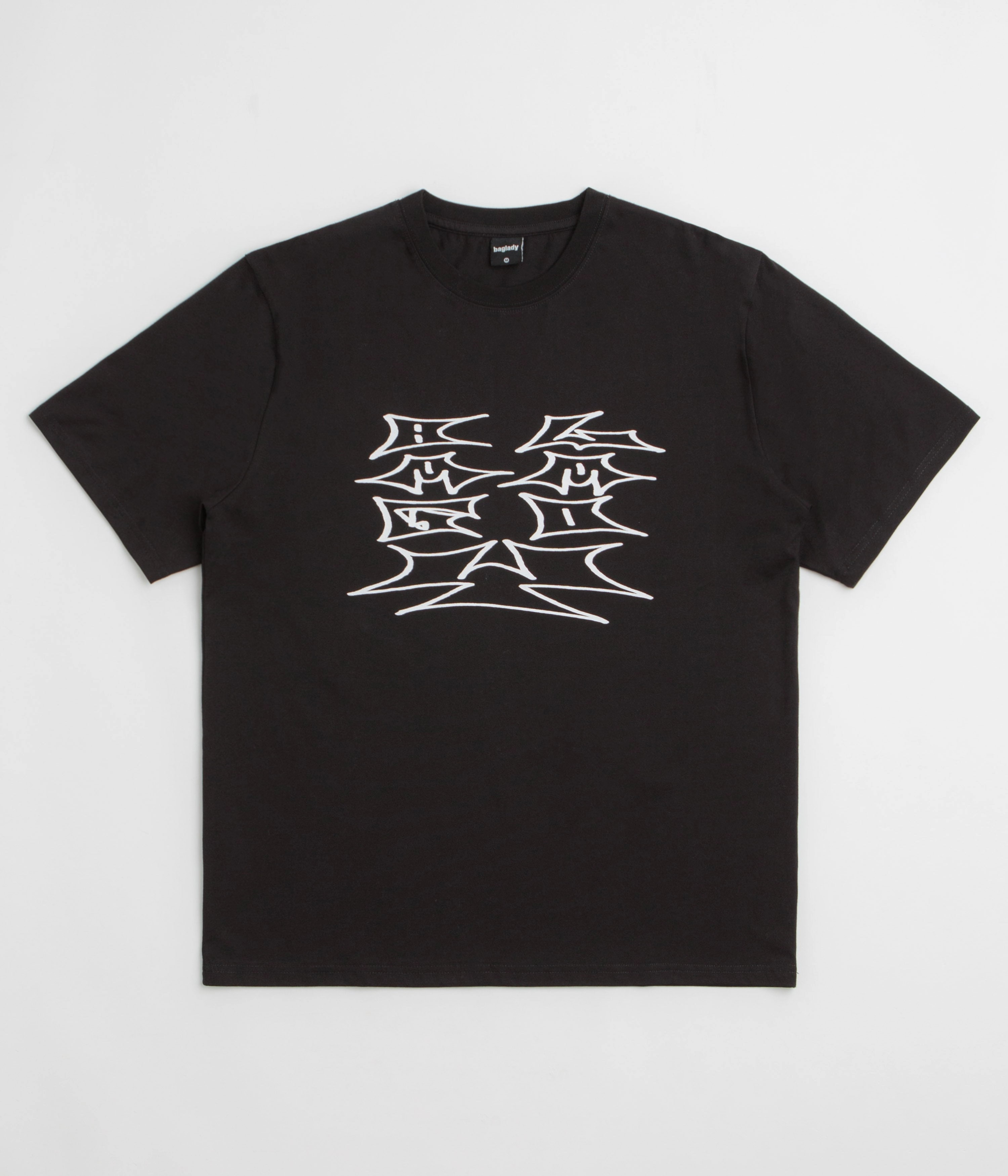 Baglady Blaagdy T-Shirt - Black Rainy Day