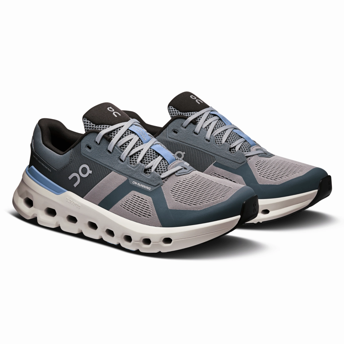 Tailored Comfort On Running Men's Cloudrunner 2 Alloy/Chambray