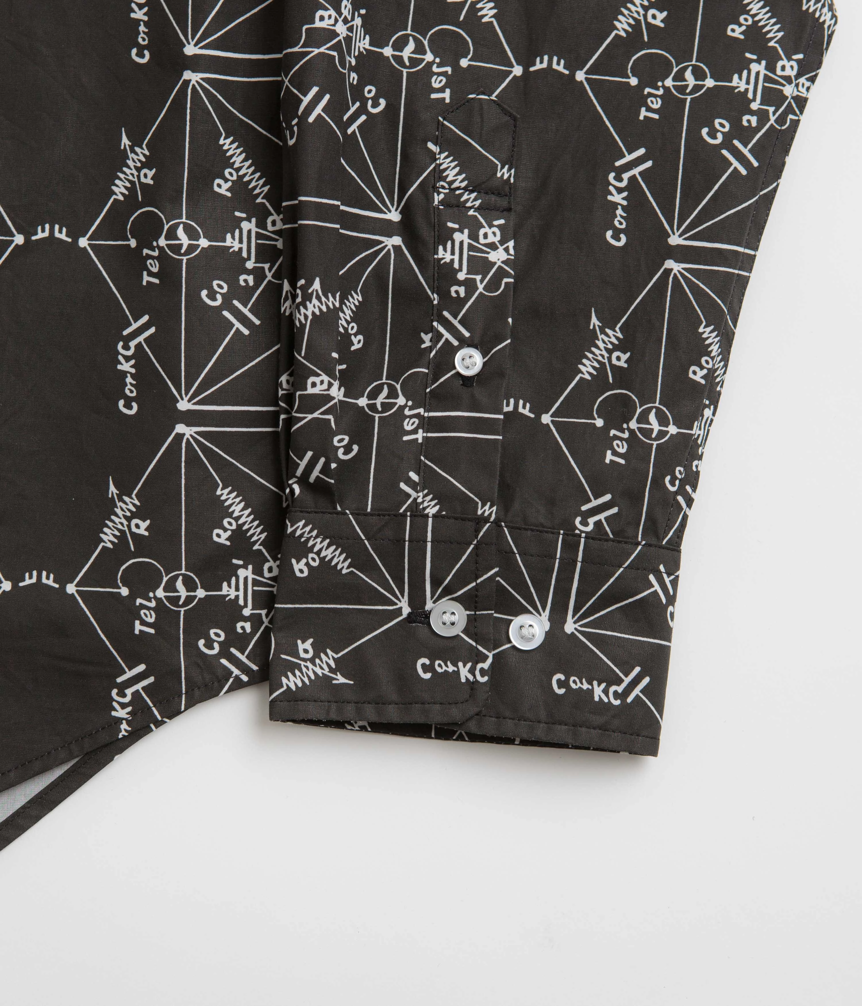 elegant design tall size The Trilogy Tapes Envelopes All Over Print Shirt - Black