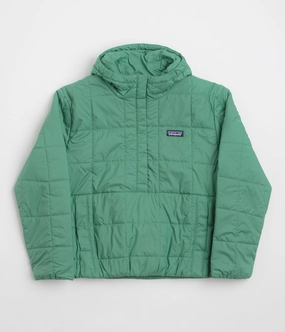 Patagonia Womens Light Gust Hooded Pullover Jacket - Heartleaf Green Fresh Layer