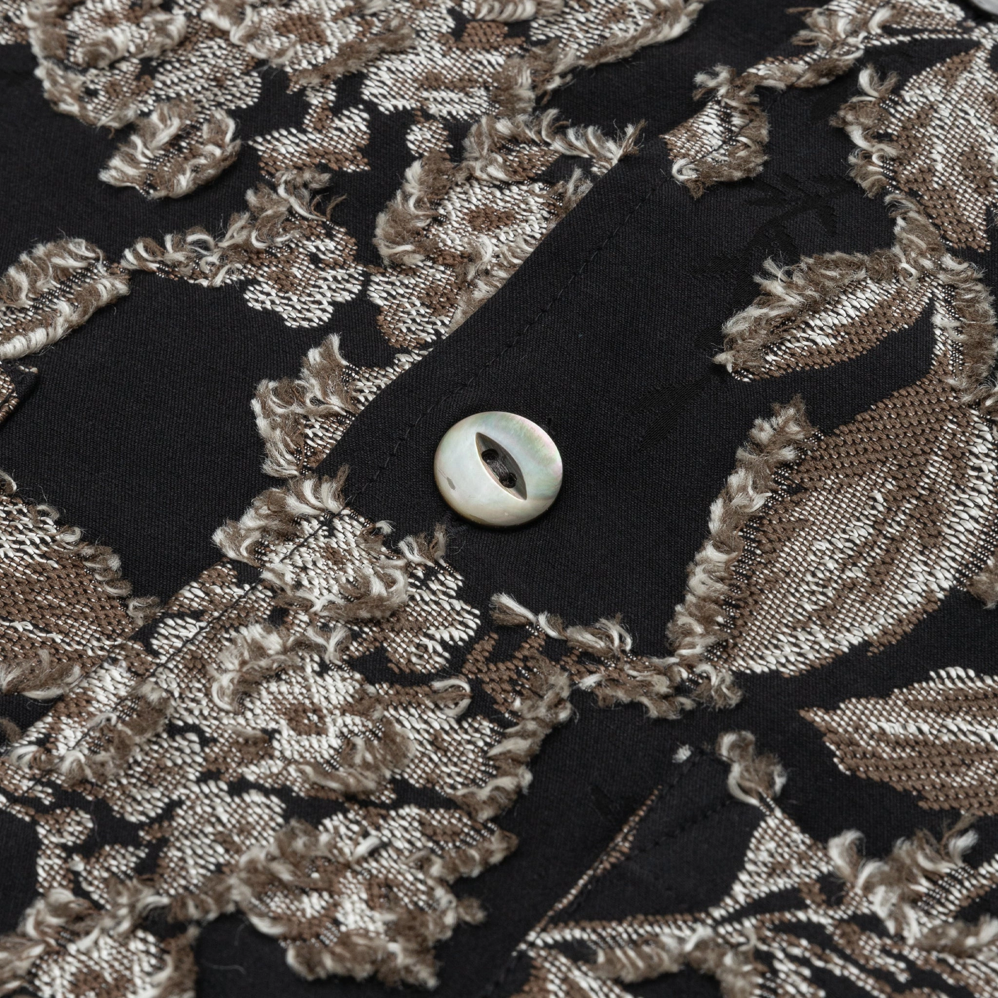 FLOWER CUT JACQUARD CABANA SHIRT Workwear Option