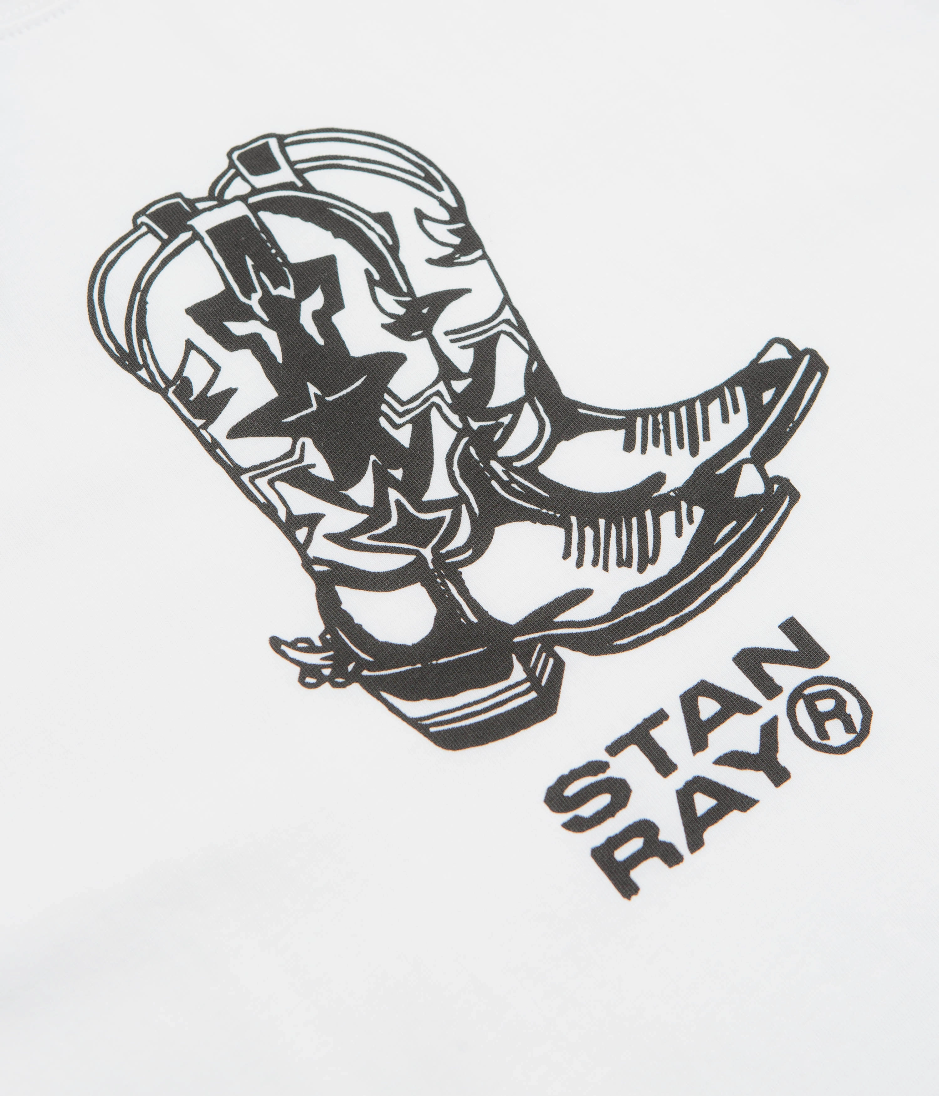low demand Stan Ray Boots T-Shirt - White