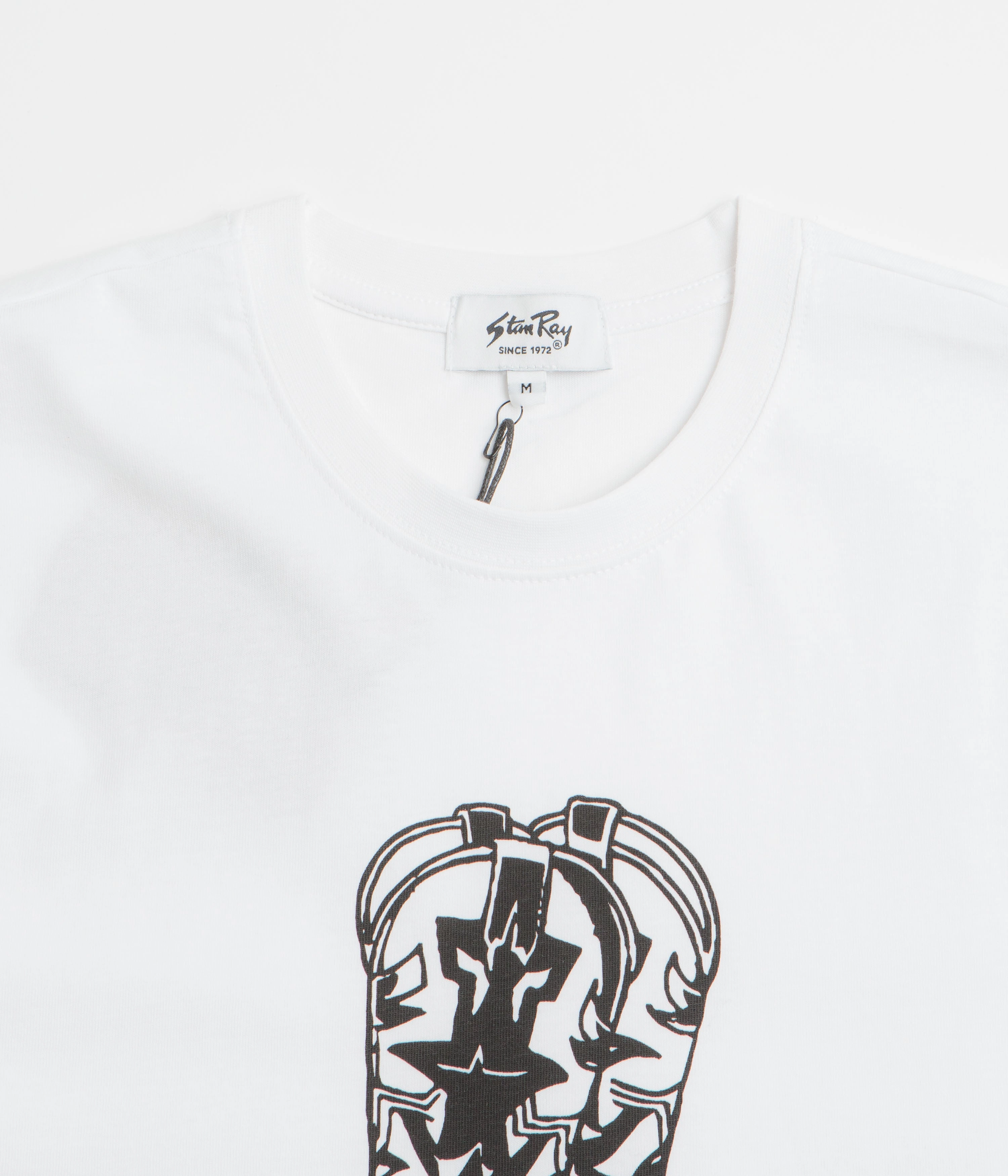 Stan Ray Boots T-Shirt - White Foldable Design