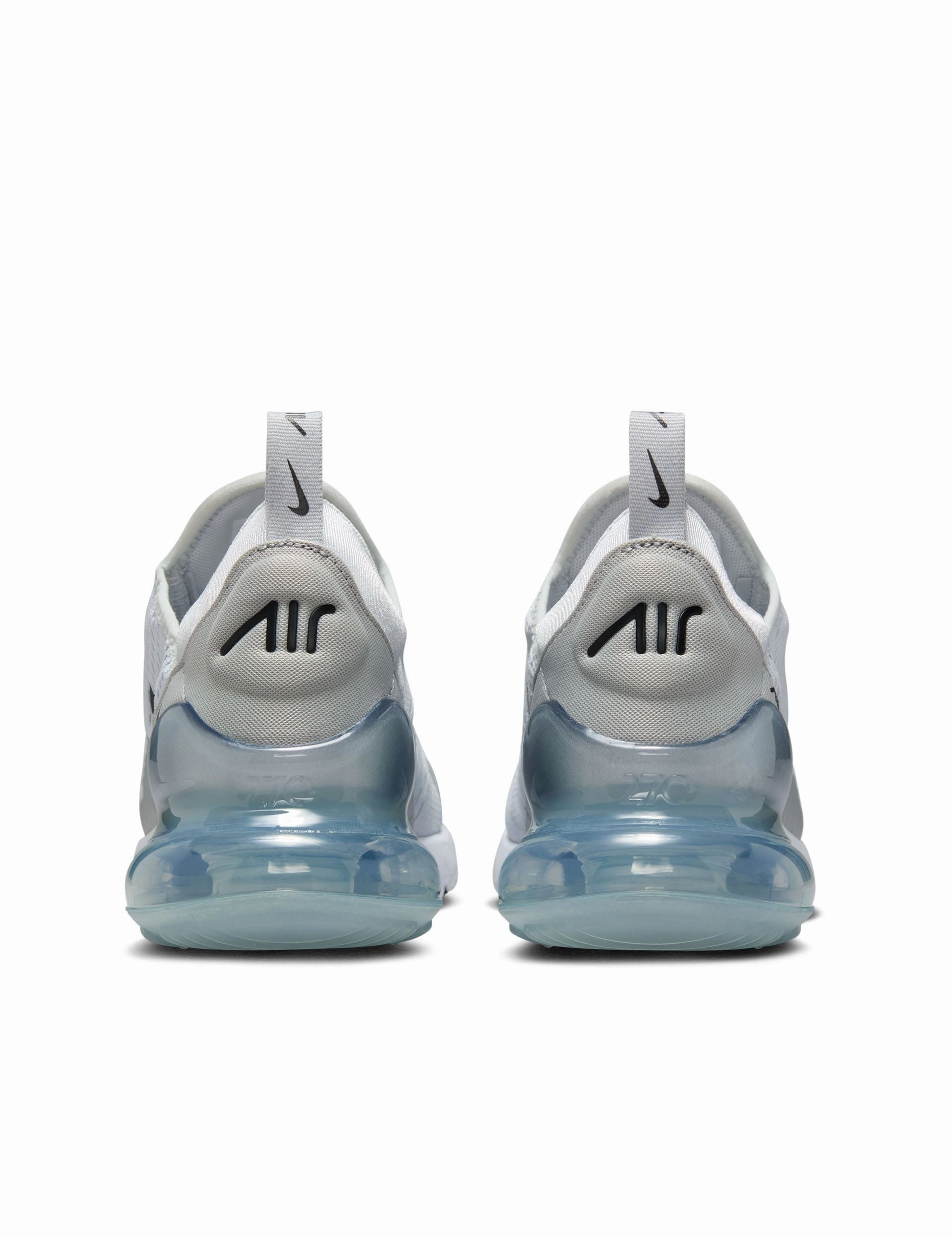 Air Max 270 Shoes - Pure Platinum/Black/Light Smoke Grey comfort feature