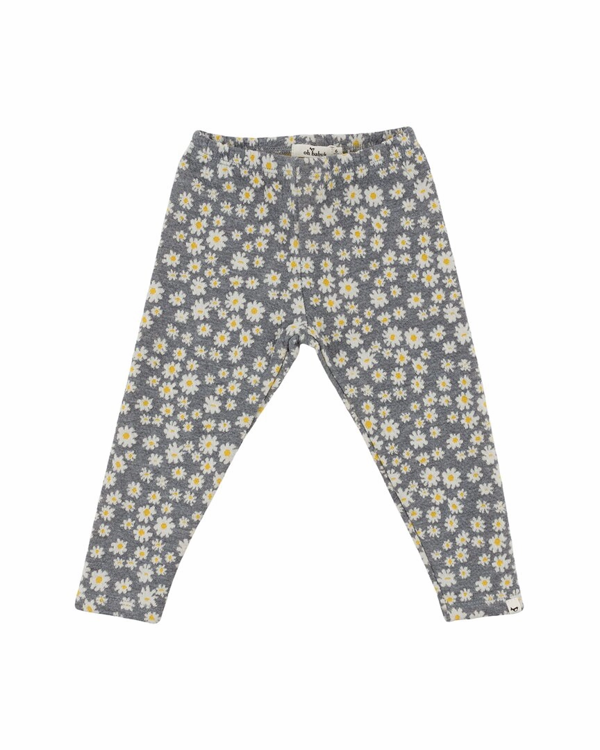 oh baby! Pucker Mini Daisies Legging Flexible Comfort Wear