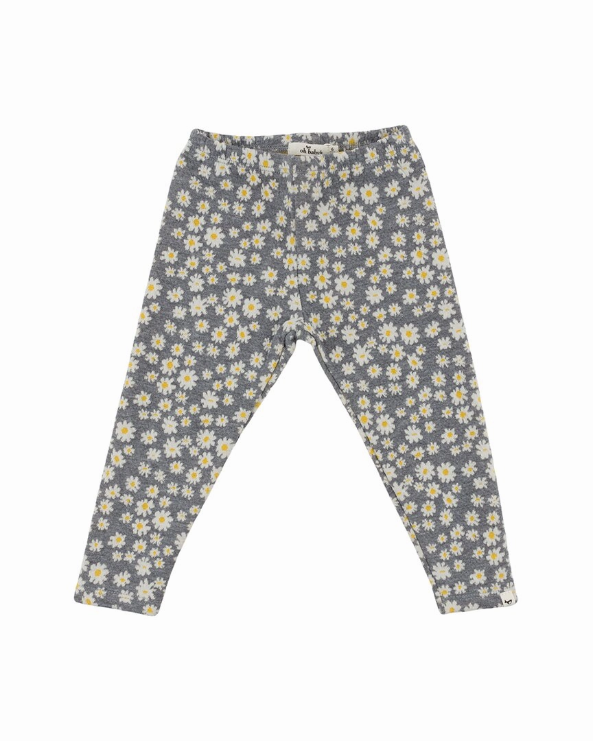 Lightweight Feel oh baby! Pucker Mini Daisies Legging